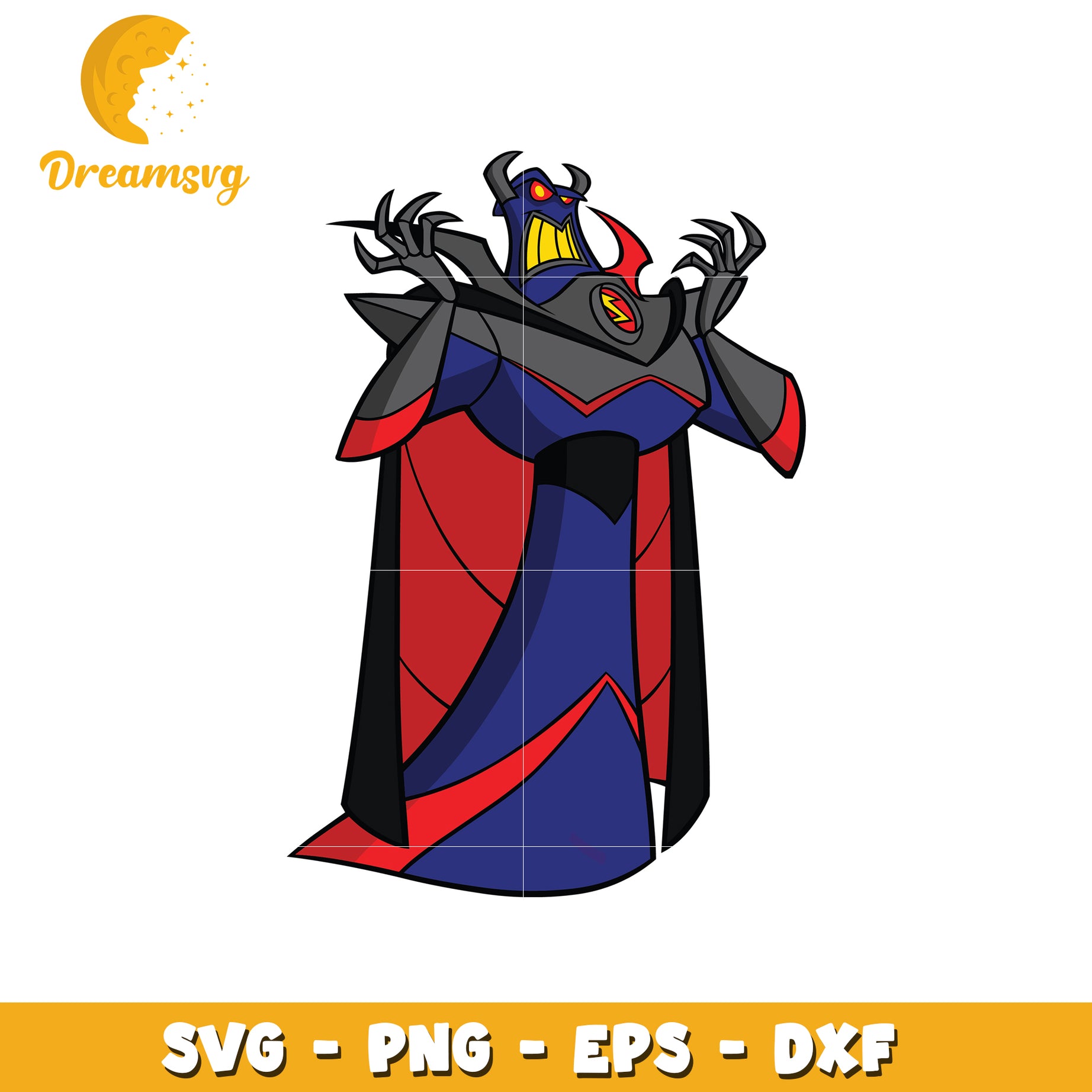 Emperor Zurg SVG PNG EPS DXF Cut File