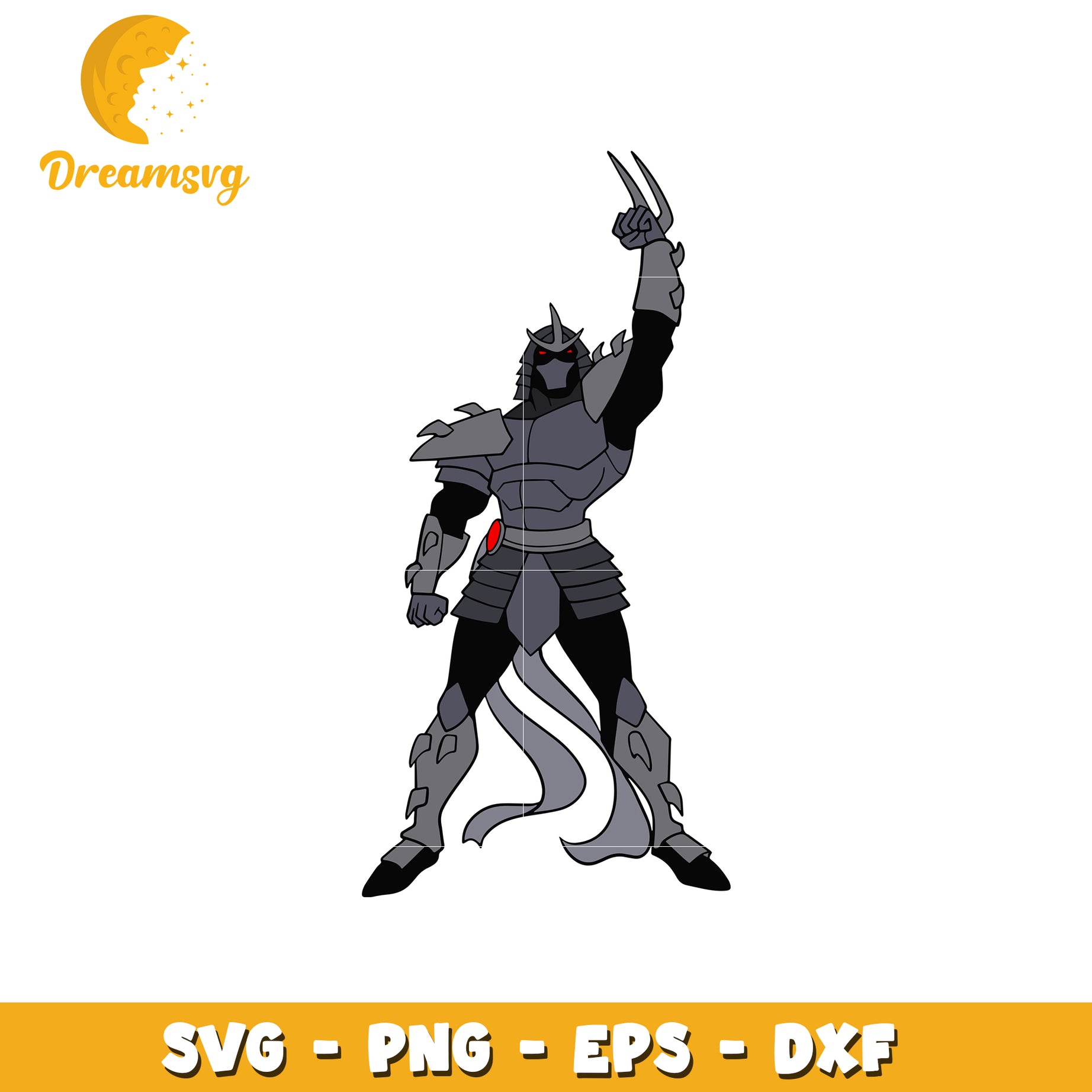 Epic Warrior Character SVG Design for Crafting Projects