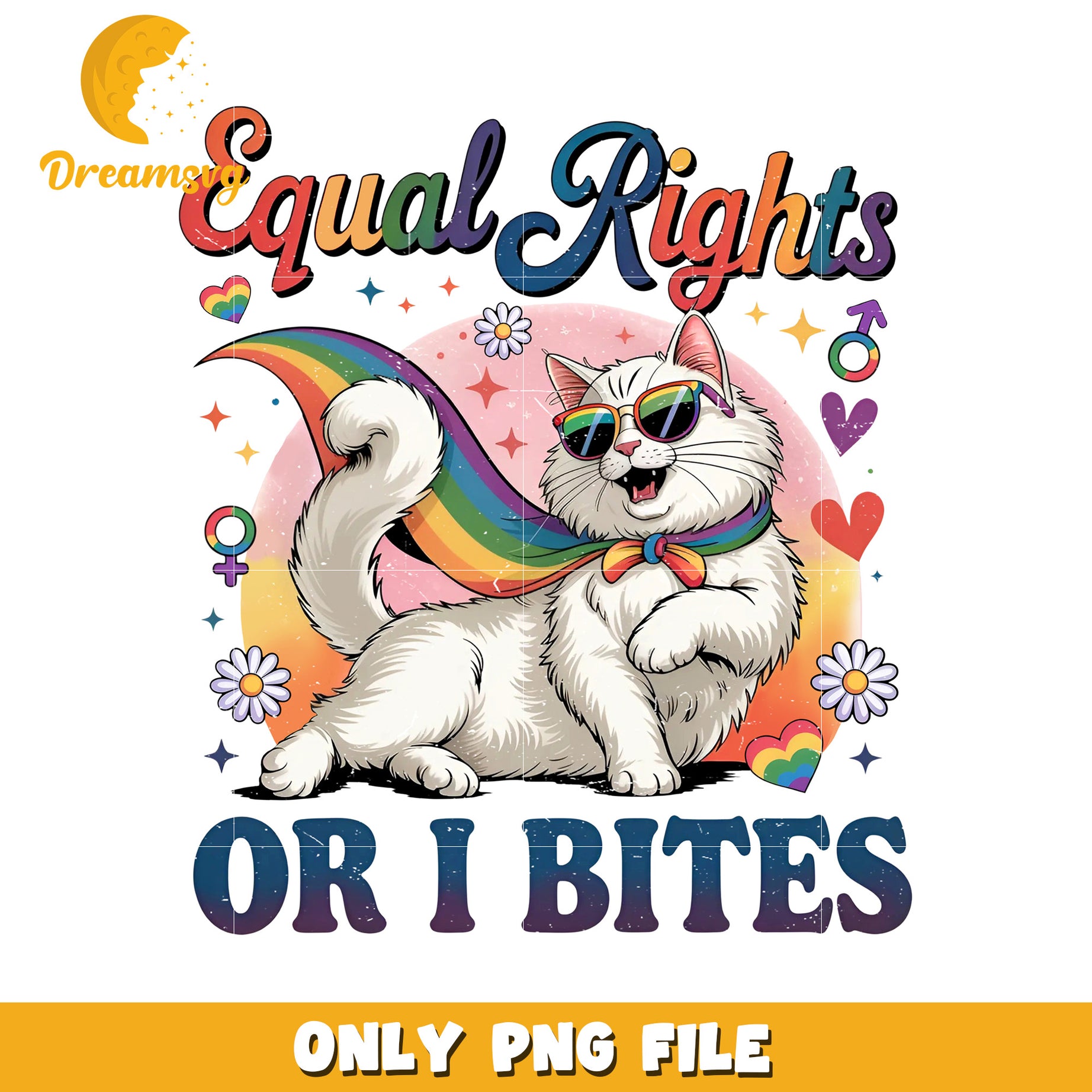 Equalrights or i bites png, funny equality png, rights slogan pn