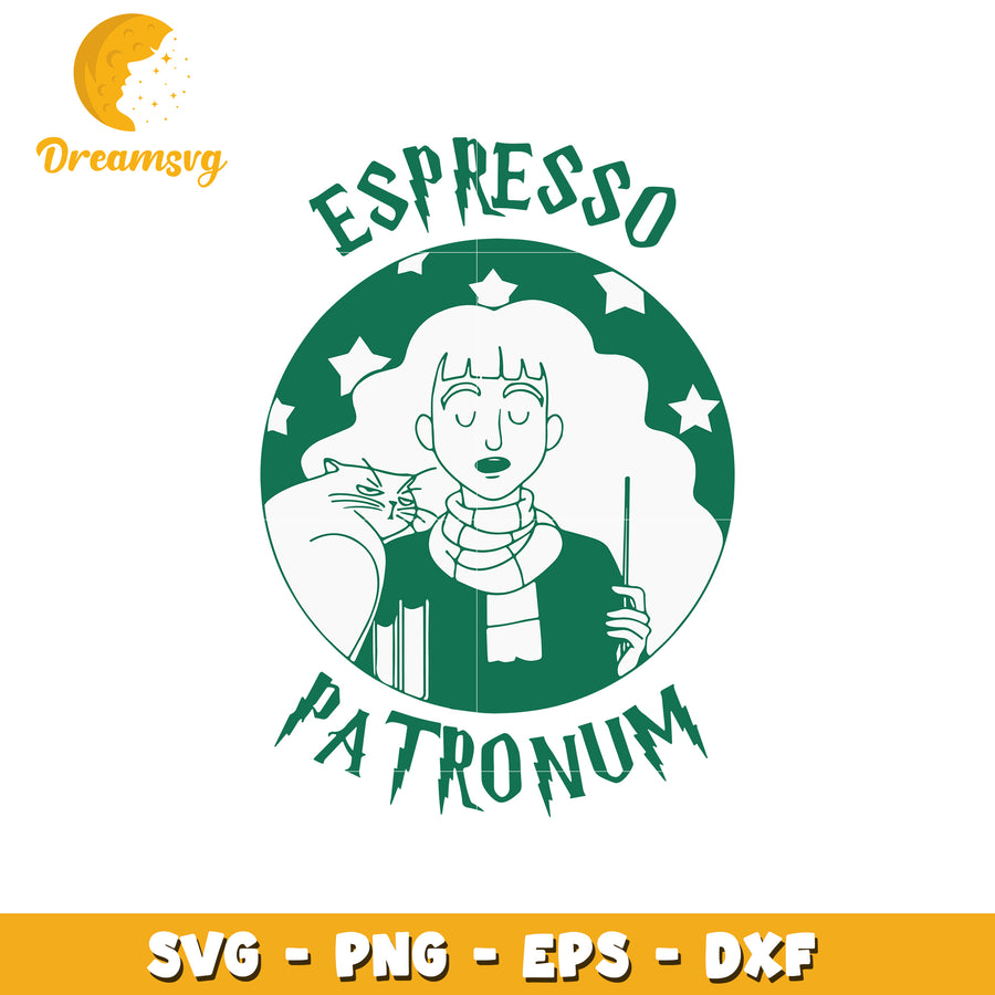Espresso patronum harry potter svg, harry potter svg, movie svg