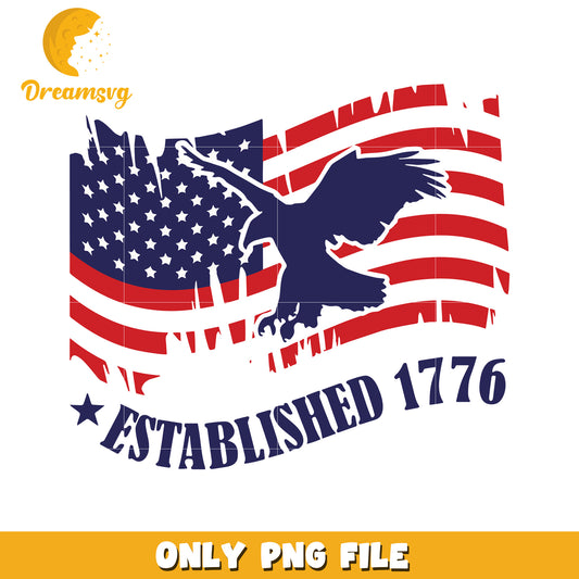 Established 1776 png, usa founding date png, american history png