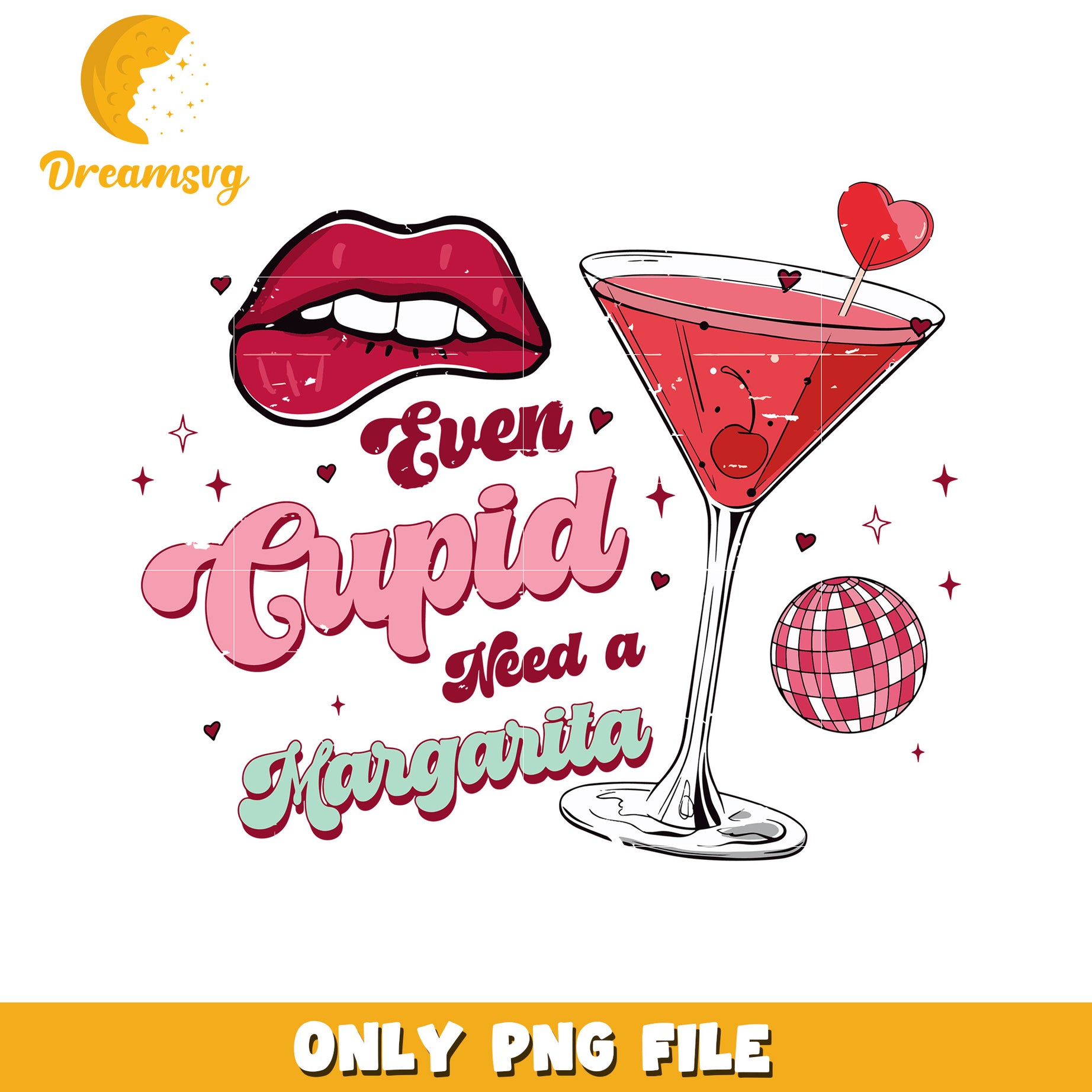 Even Cupid Needs Margarita PNG