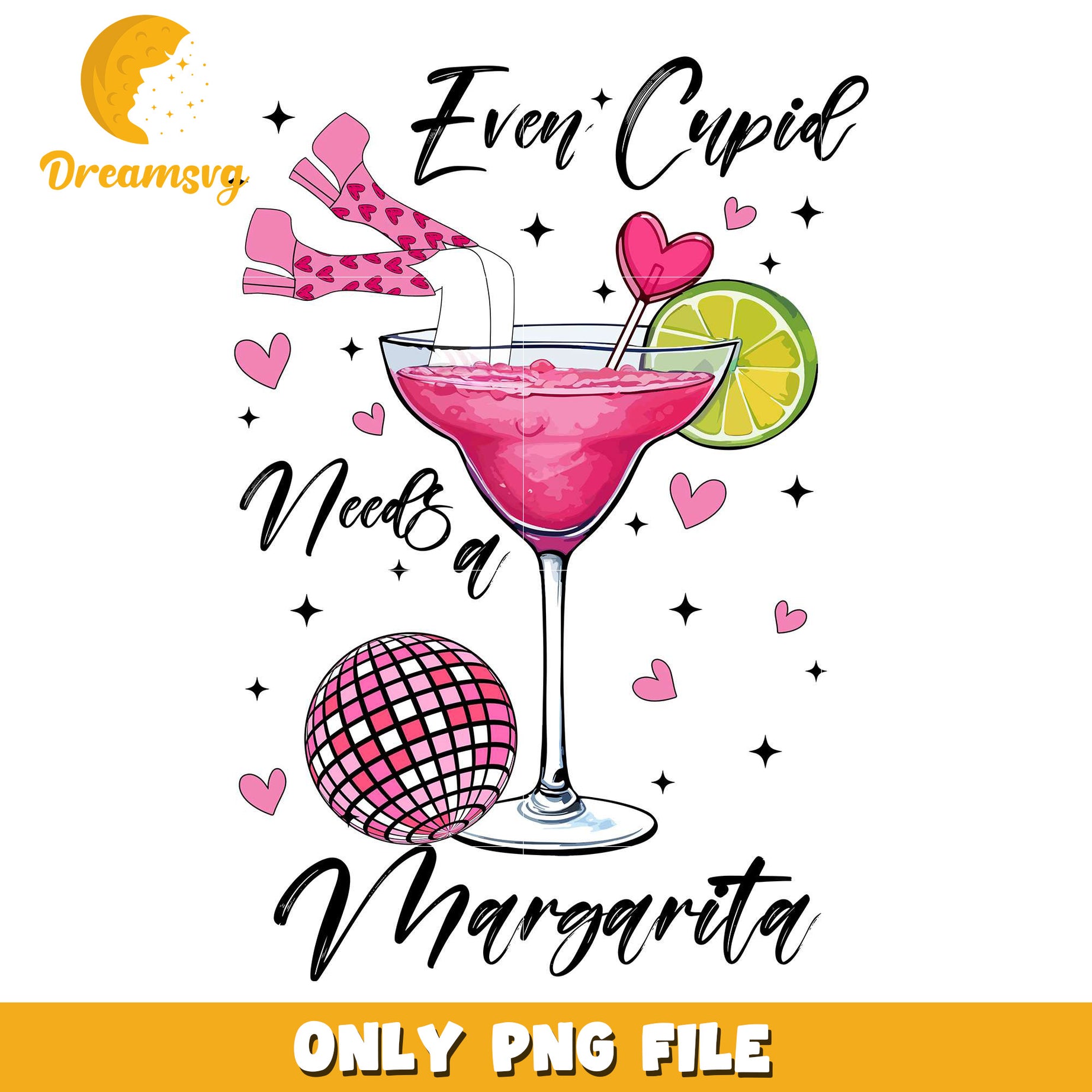 Even cupid need margarita valentine png, margarita png, Cupid png