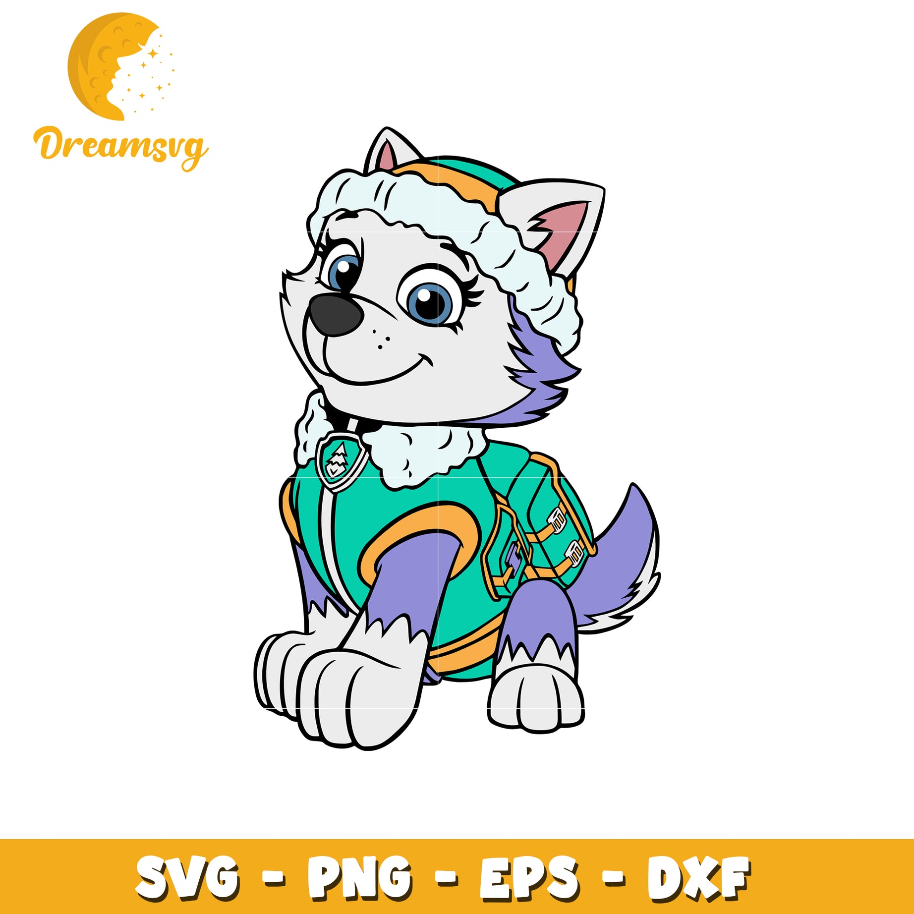 Everest Paw Patrol SVG PNG EPS DXF