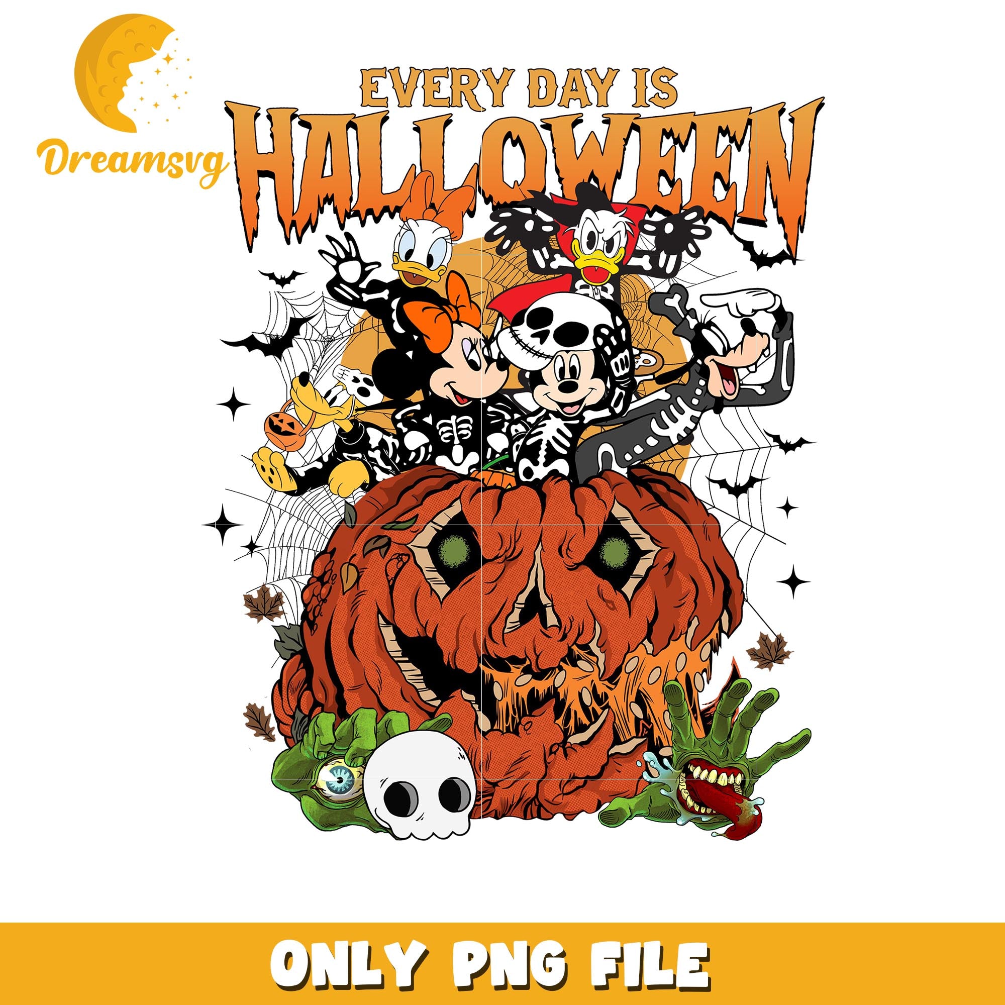 Every day is halloween, Disney halloween friends png, Disney characters png