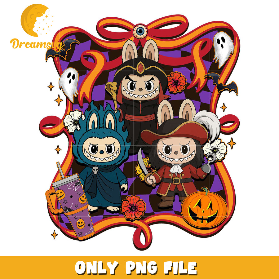 Evil characters aladin png, halloween costumes​ png, trick or treat png