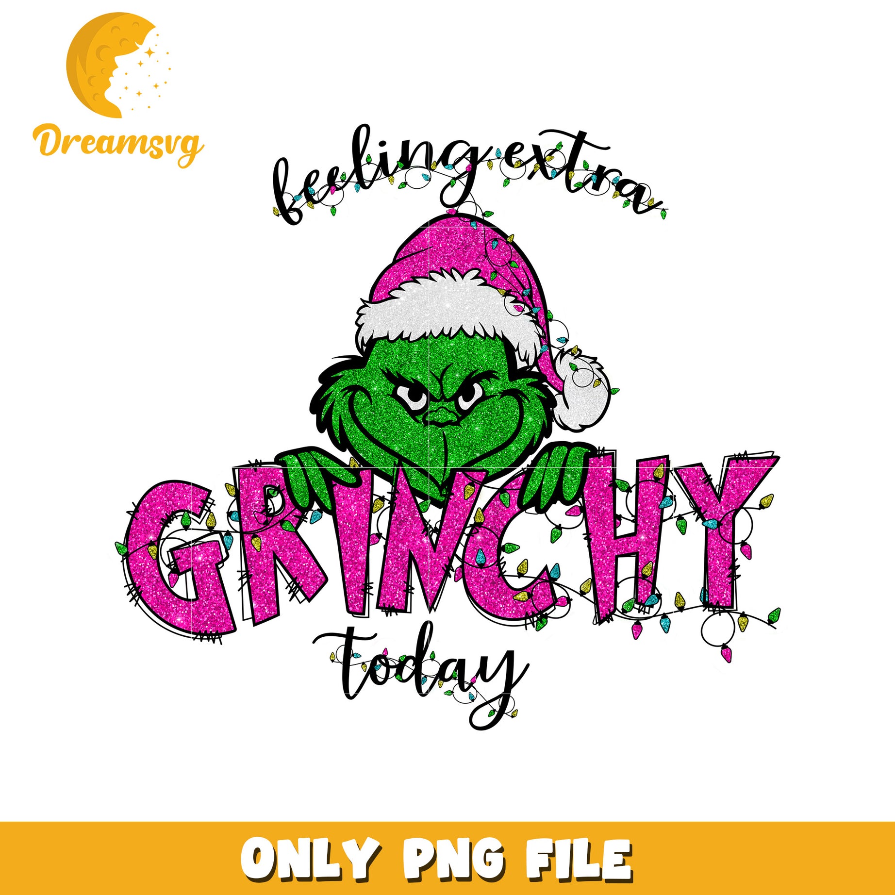 Extra grinchy png, grinch quotes​ png, christmas bell png