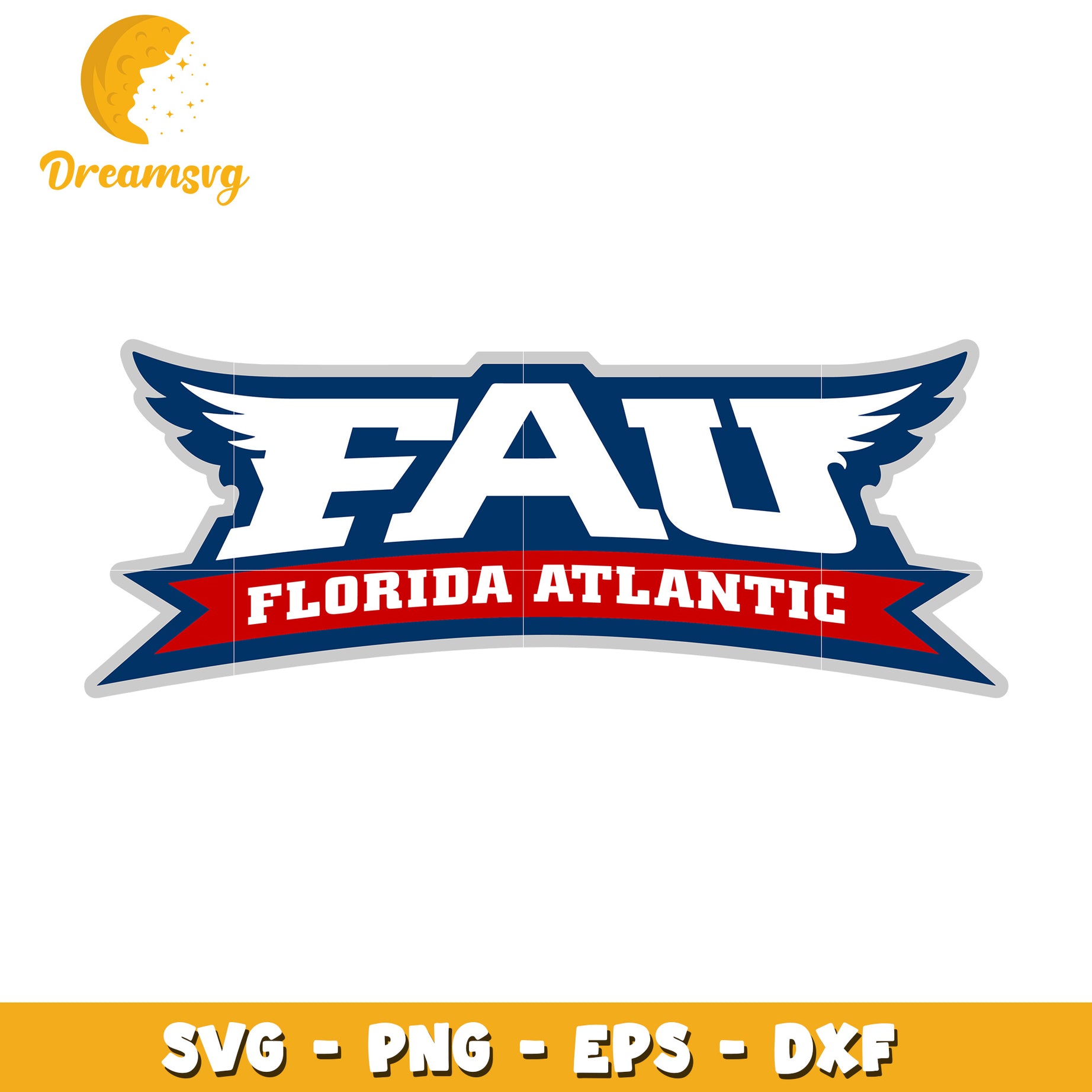 FAU Owls Logo SVG PNG EPS DXF