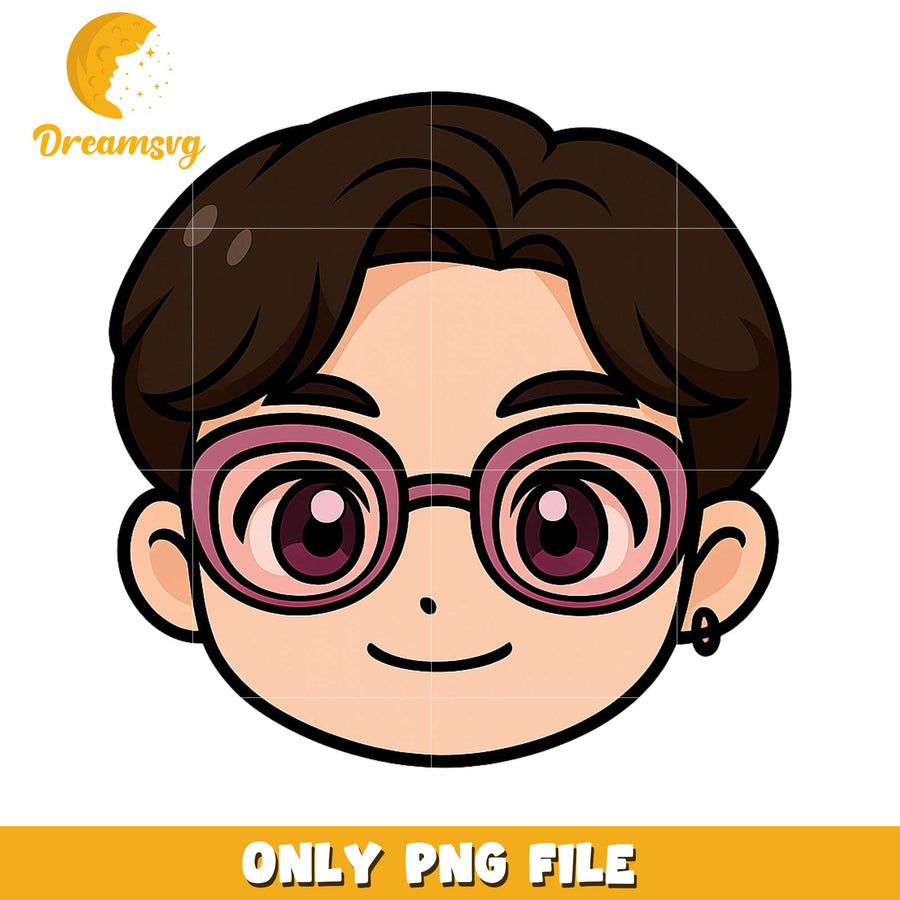 Face kpop man png, love fighter aesthetic png, kpop hero png