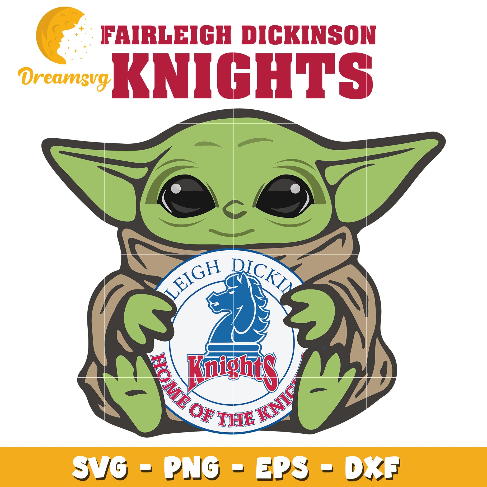 Fairleigh Dickinson Knights SVG Cut File