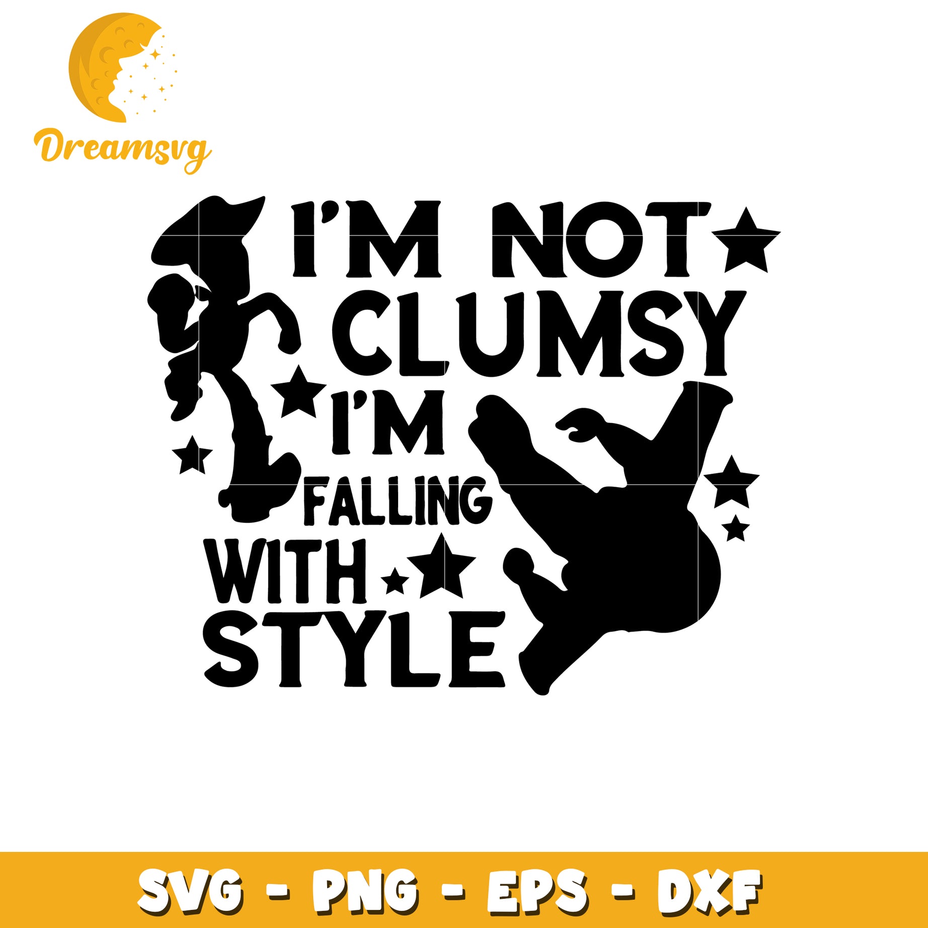 Falling with Style SVG Design for Fun and Creative Projects