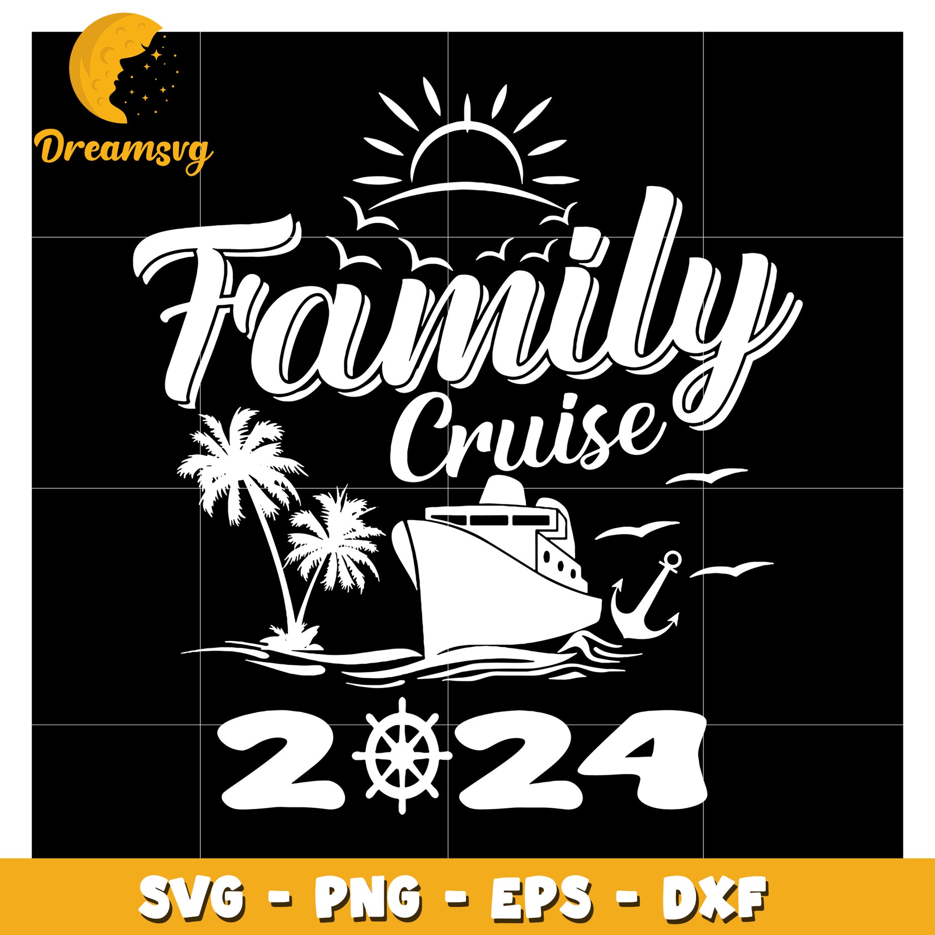 Family Cruise 2024 SVG Design for Memorable Getaways