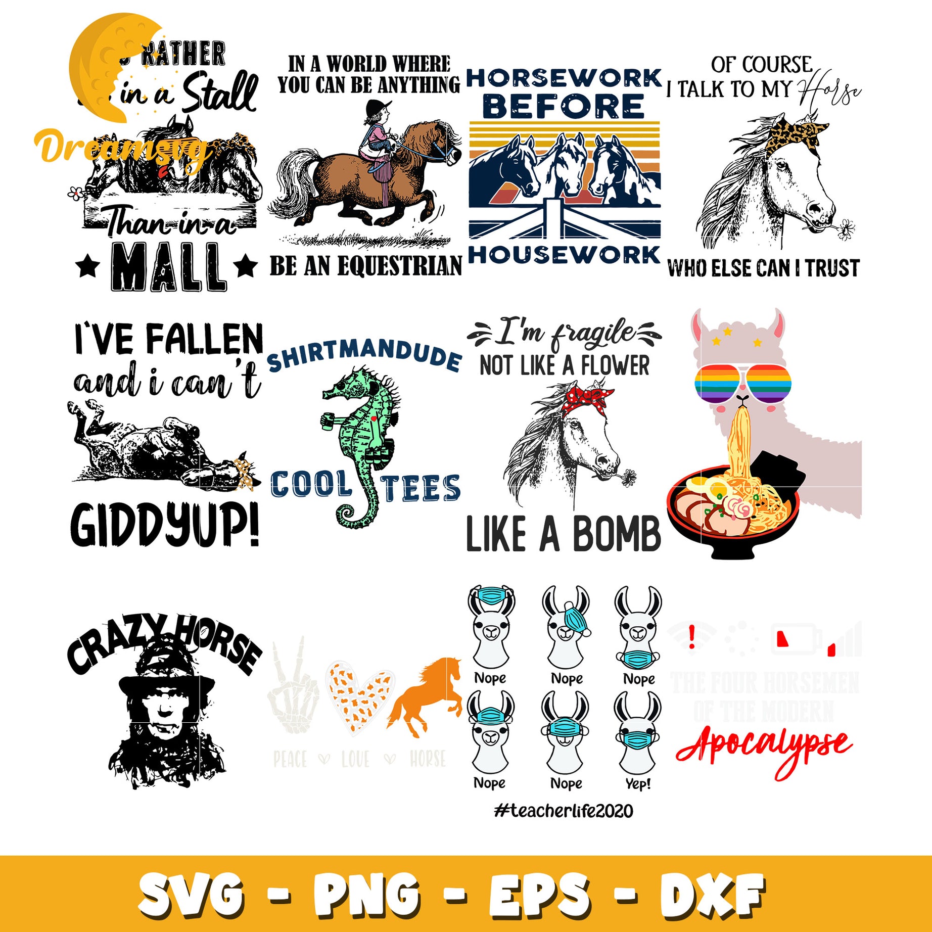 Shirtmandude cool tees bundle svg, I like a bomb svg