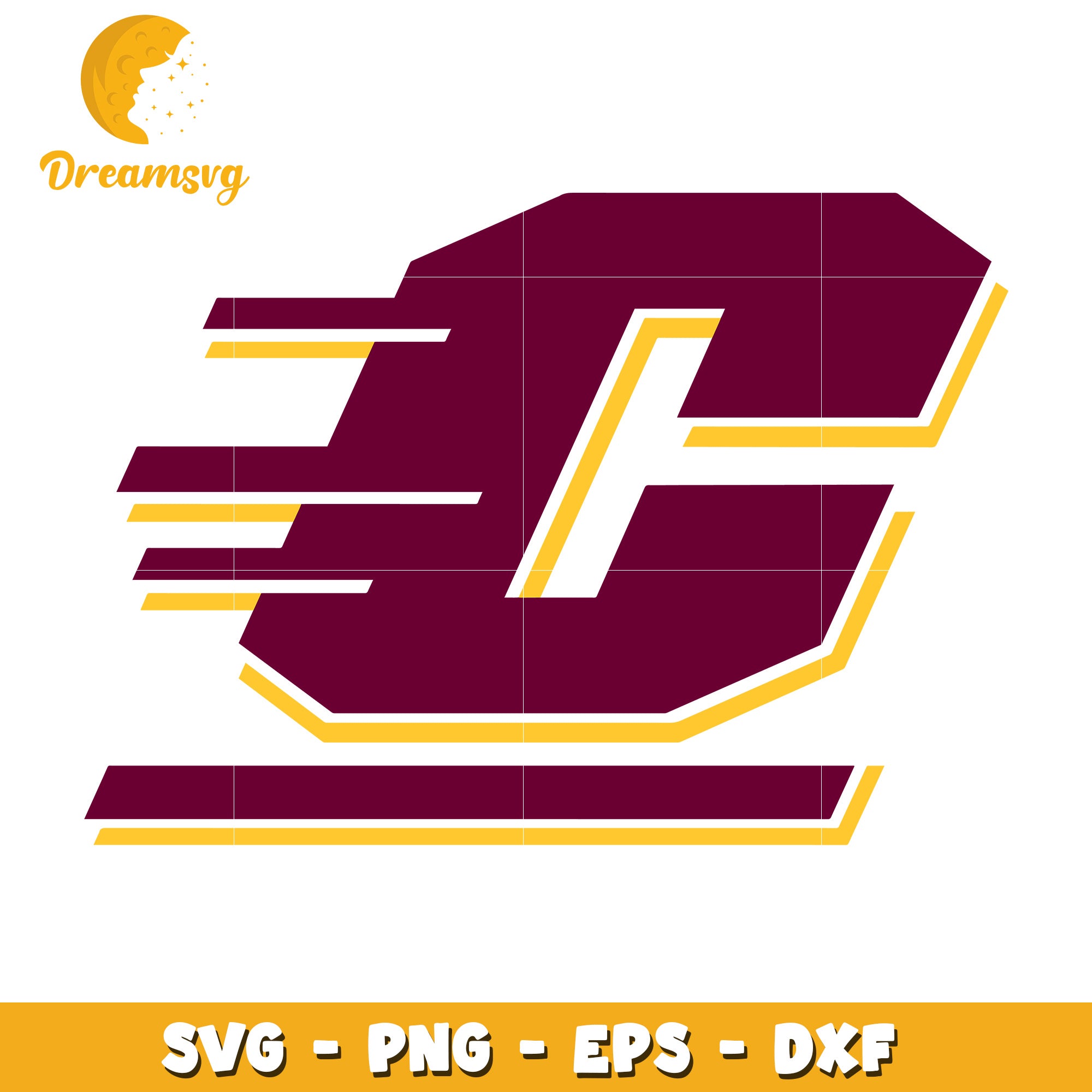 Fast C Letter SVG PNG EPS DXF Files