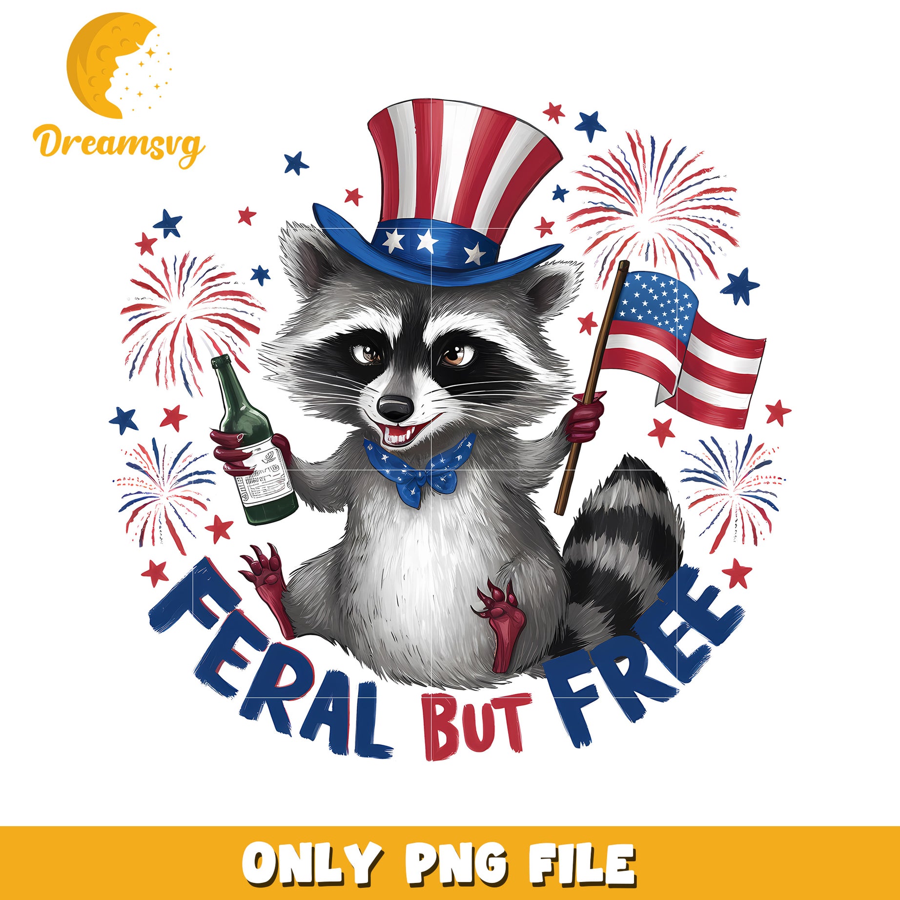 Feral but free png, rebellious quote png, nature freedom png