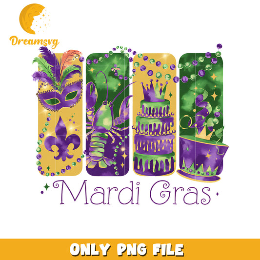 Festival mardi gras decorations png, mardi gras festival png