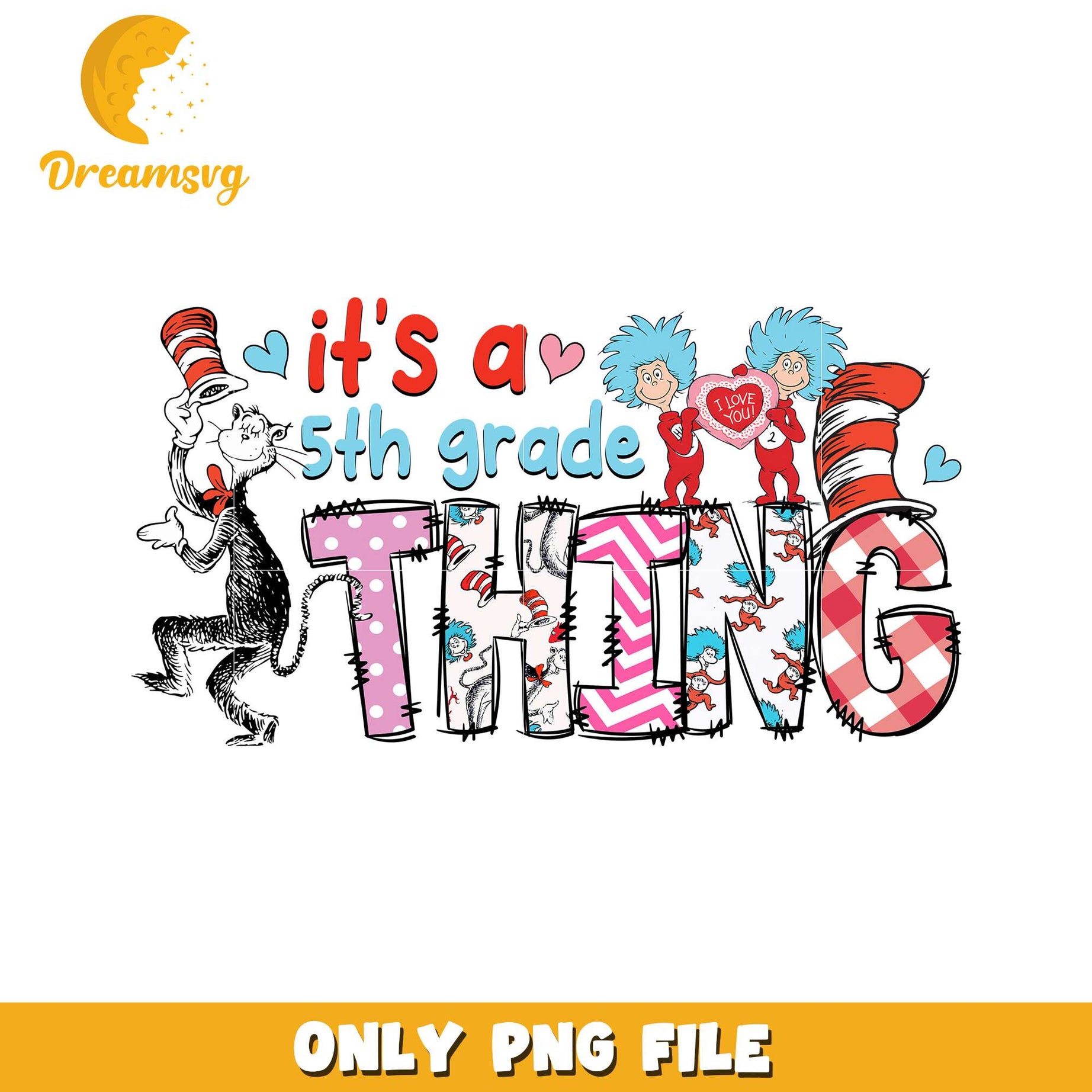 Fifth Grade Fun Its a Thing PNG Graphic Design Download