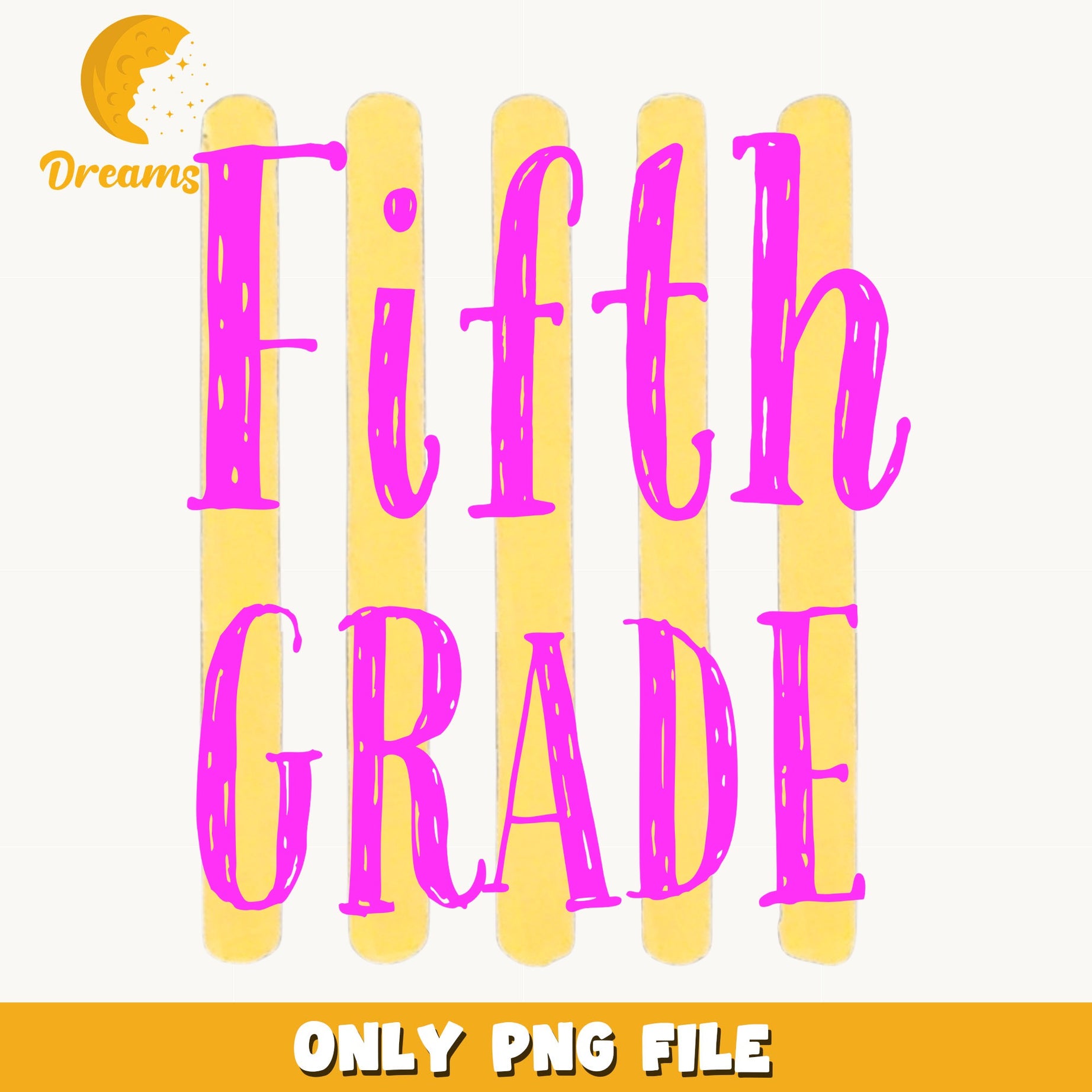 Fifth Grade PNG, Back To School PNG, Teacher Student PNG