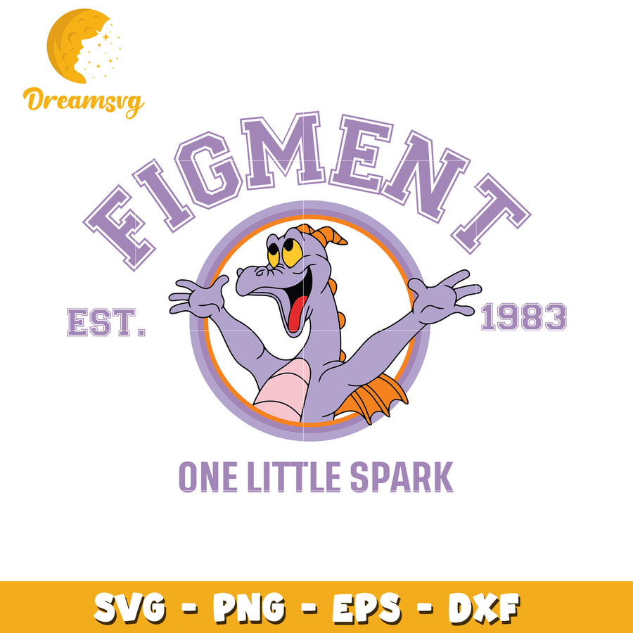 Figment Dragon SVG PNG EPS DXF