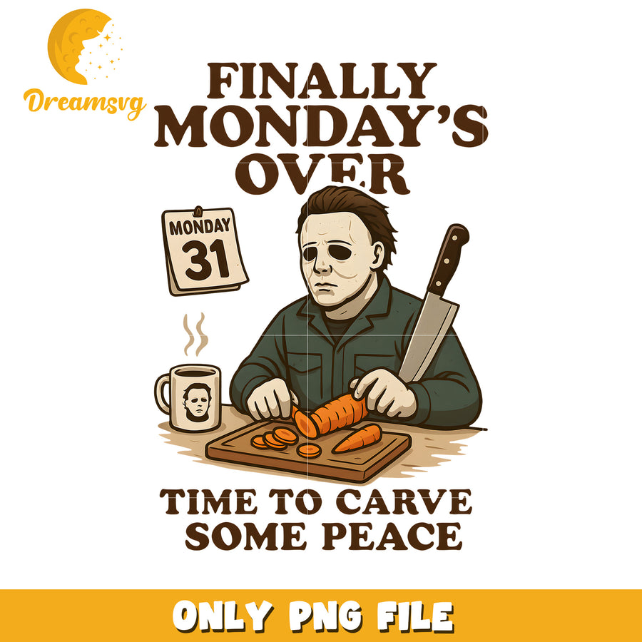 Finnaly mondays over png, halloween times png, spirit halloween png