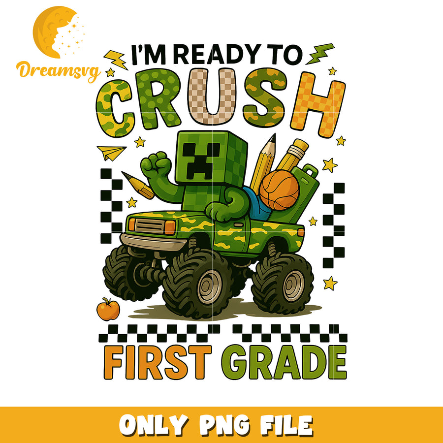 First grade crush png, minecraft toys png, minecraft cartoons png