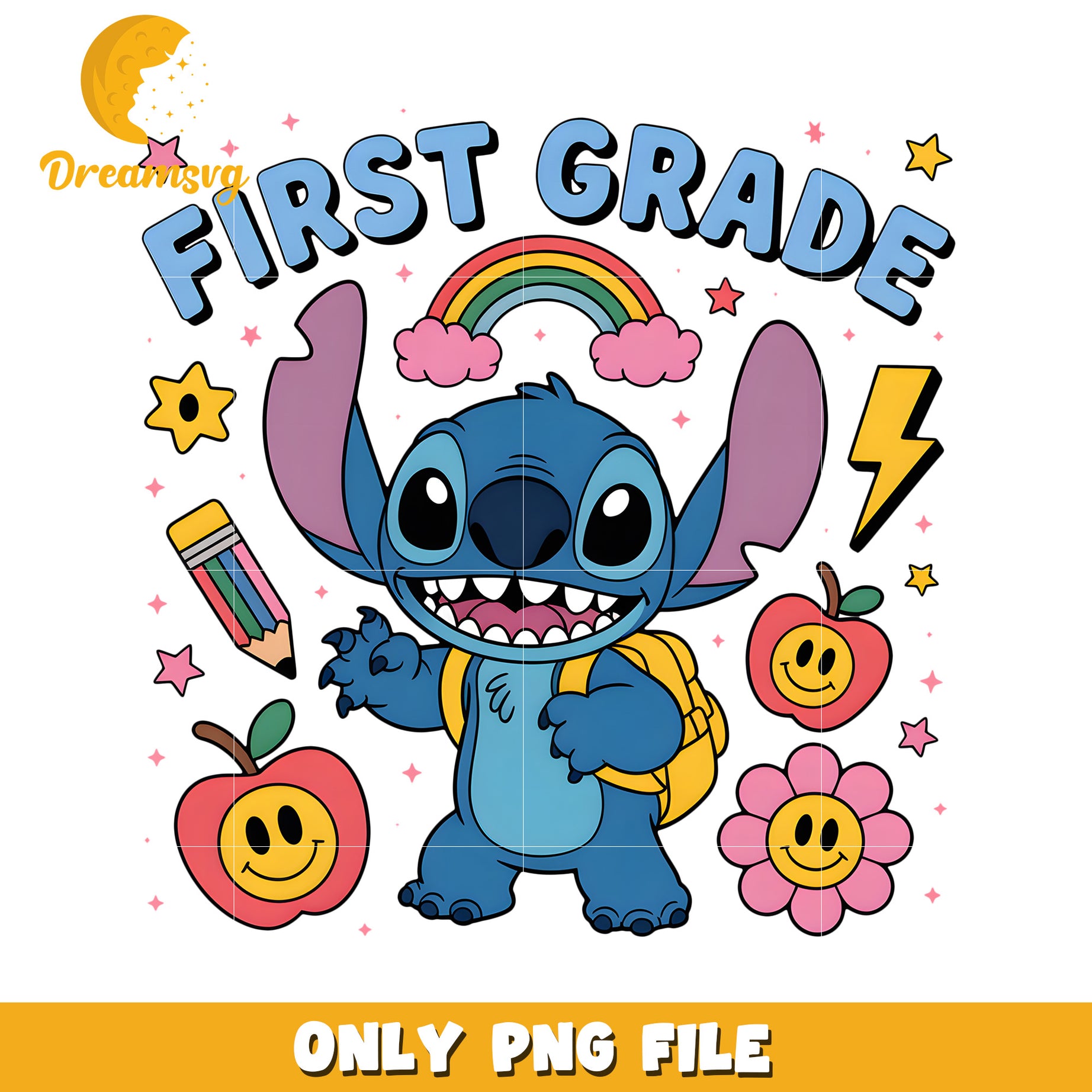 First grade png, lilo and stitch png, funny stitch  png
