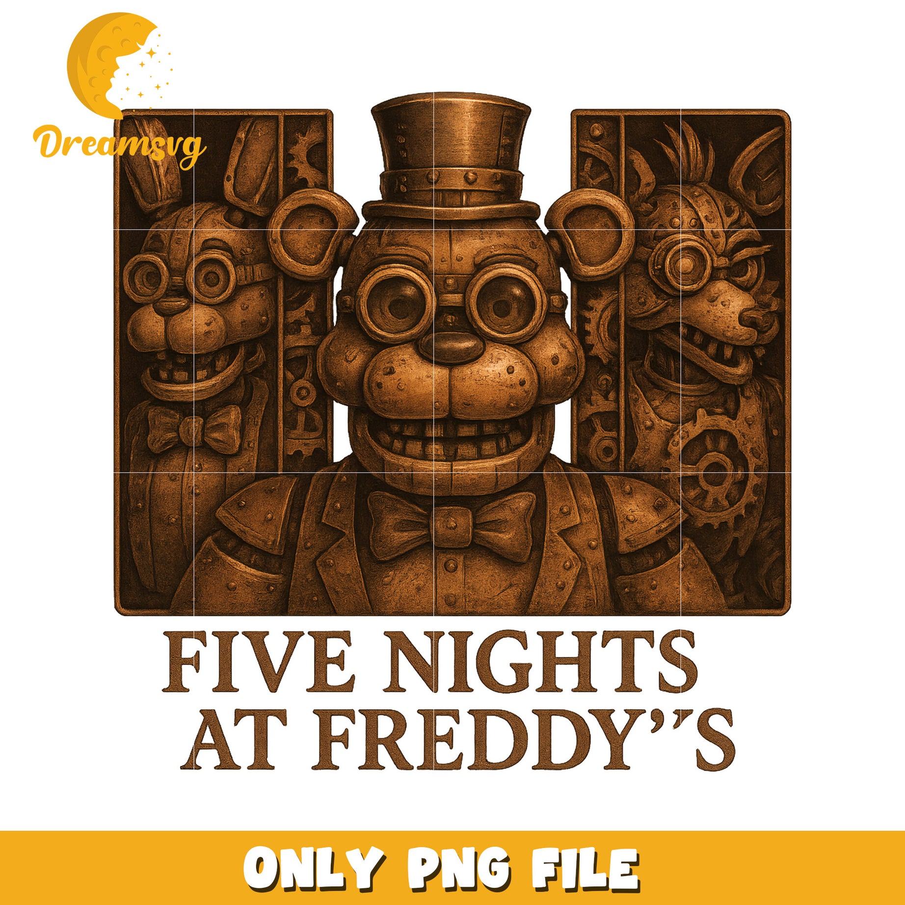 Five nights at freddy's characters png, halloween costumes png, halloween movies png