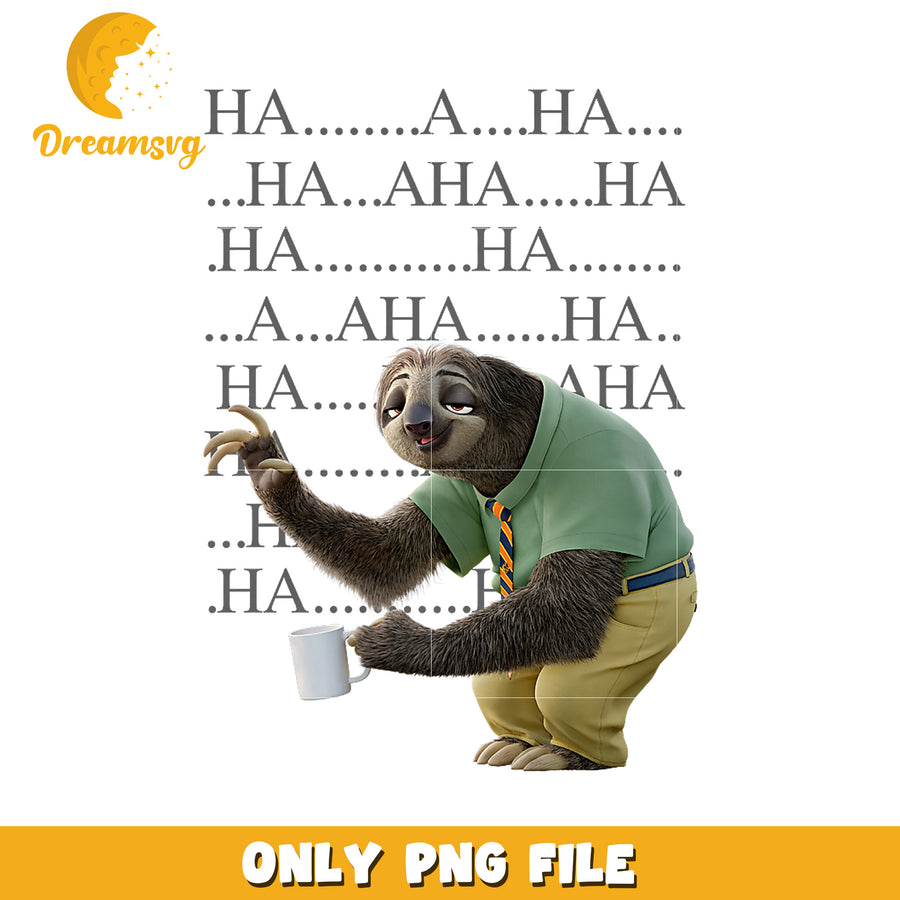 Flash slothmore png, disney pixar png, flash zootopia png