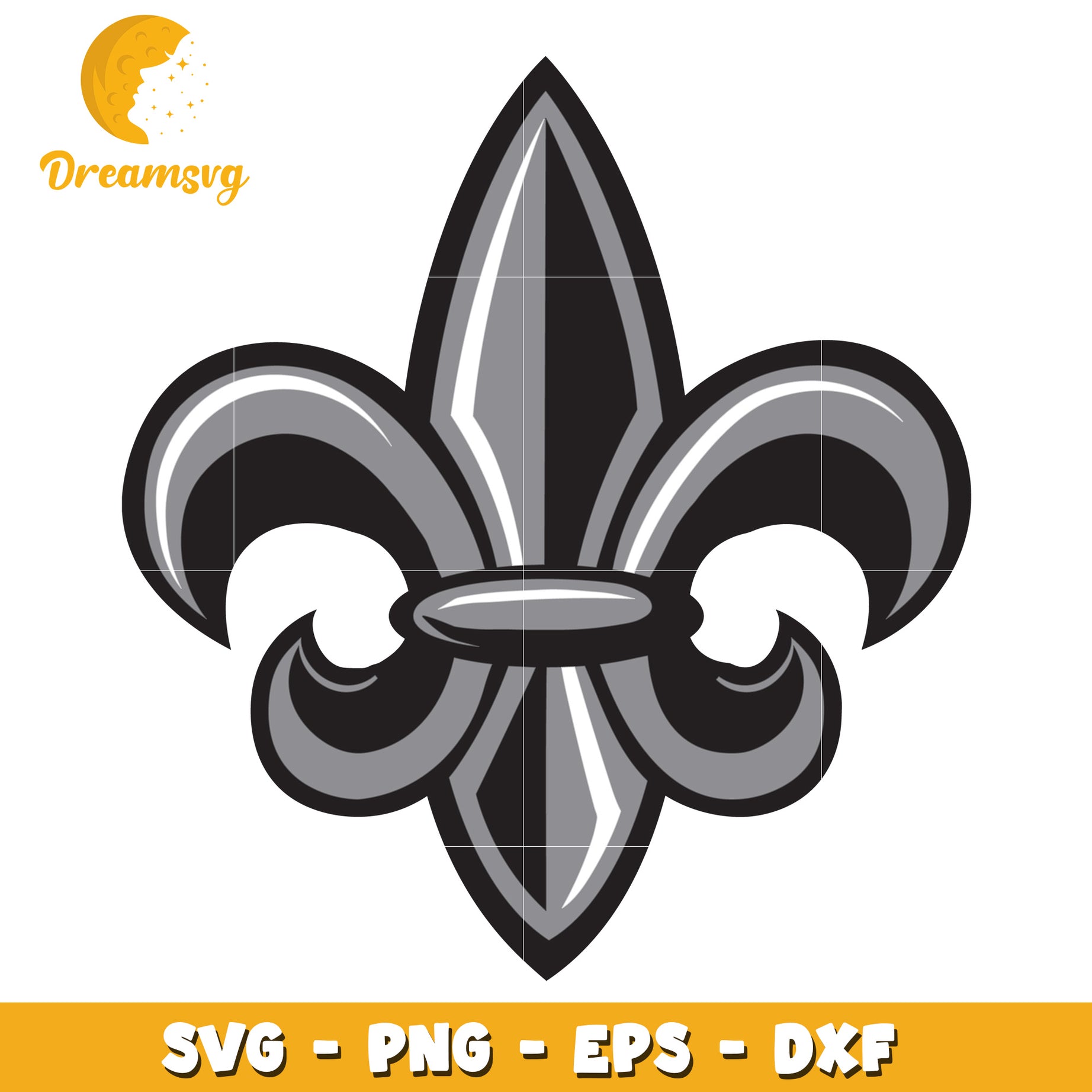 Fleur De Lis SVG PNG EPS DXF Cut File