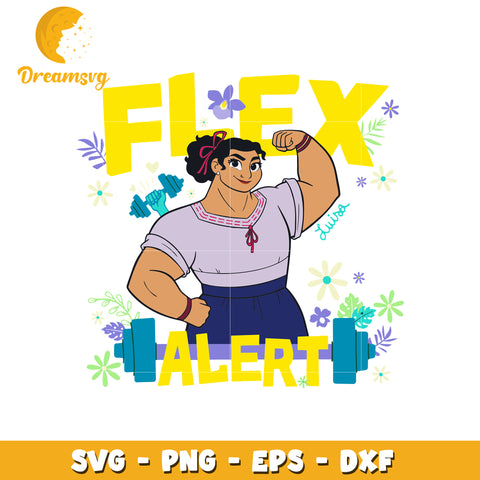 Flex alert design svg, disney characters svg, disney world svg