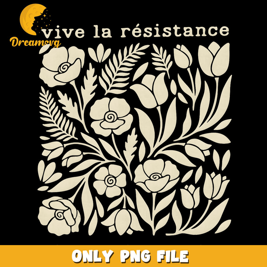 Floral Design PNG, Vintage Style, Nature Art PNG
