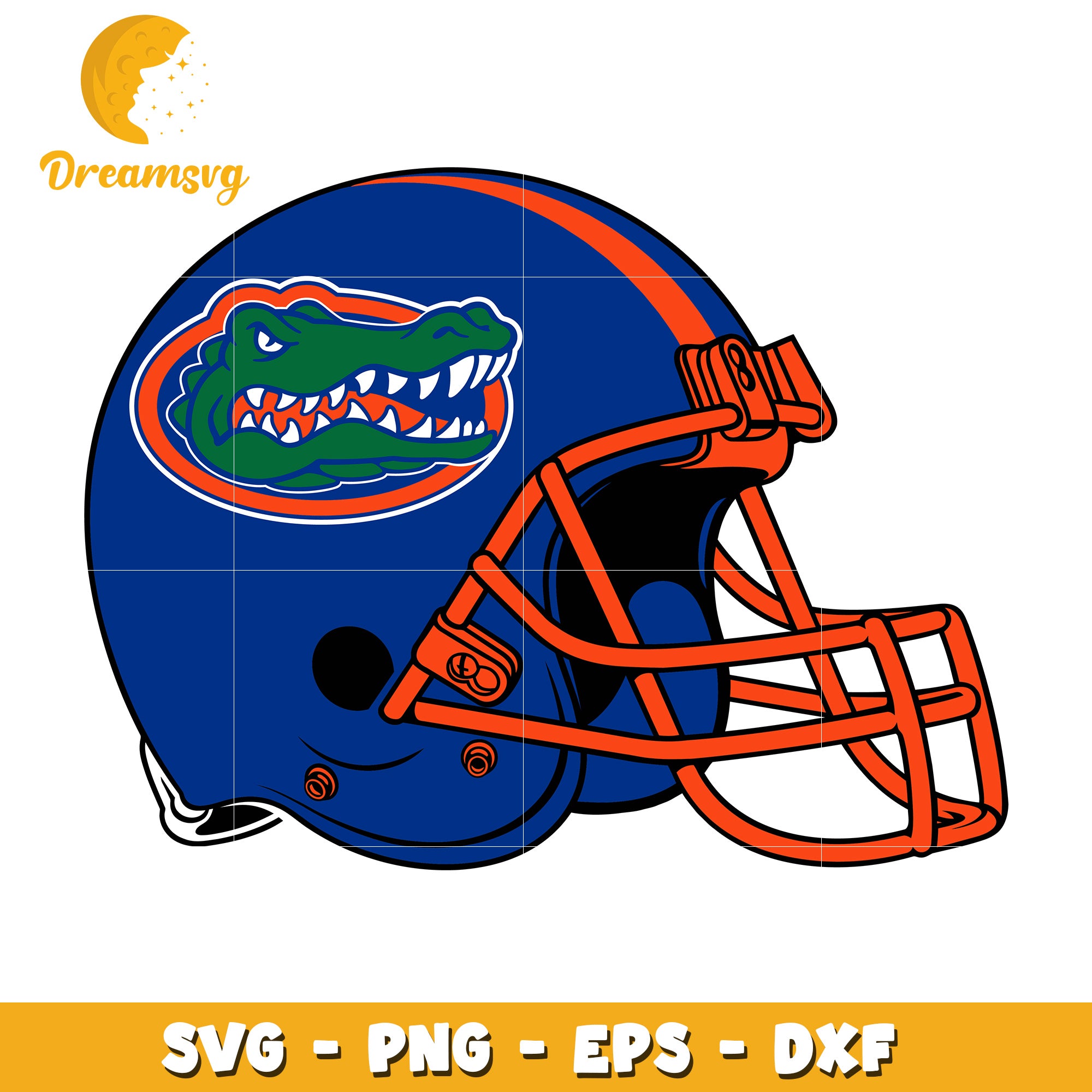 Florida Gators Football Helmet SVG PNG EPS DXF