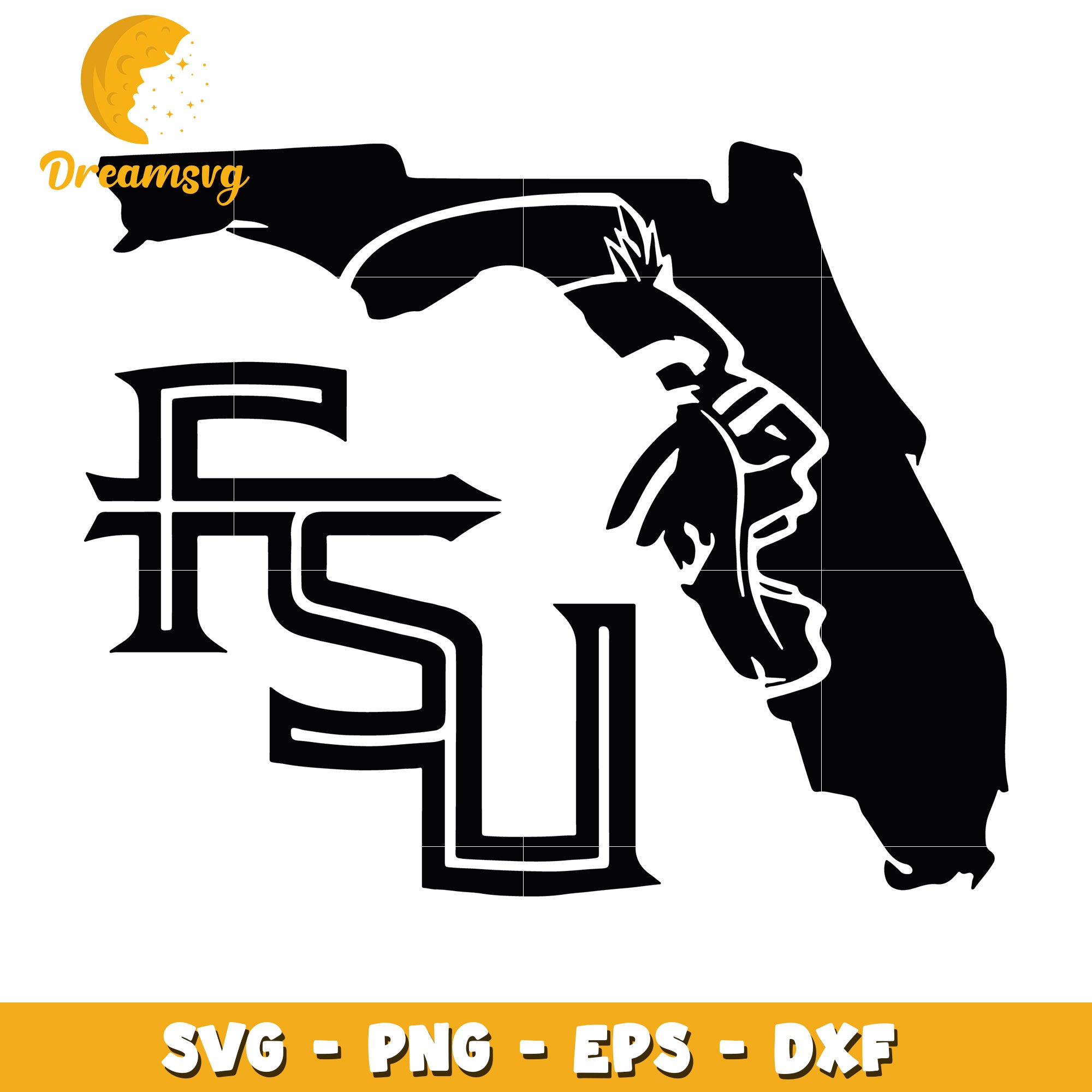 Florida State FSU Seminole SVG Cut File