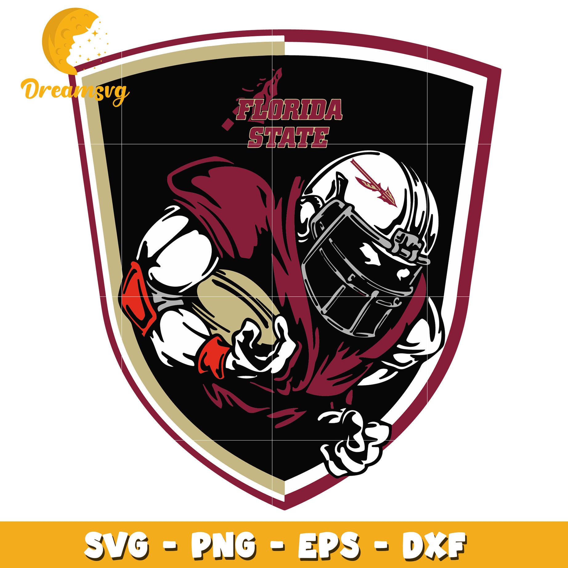 Florida State Football SVG PNG EPS DXF
