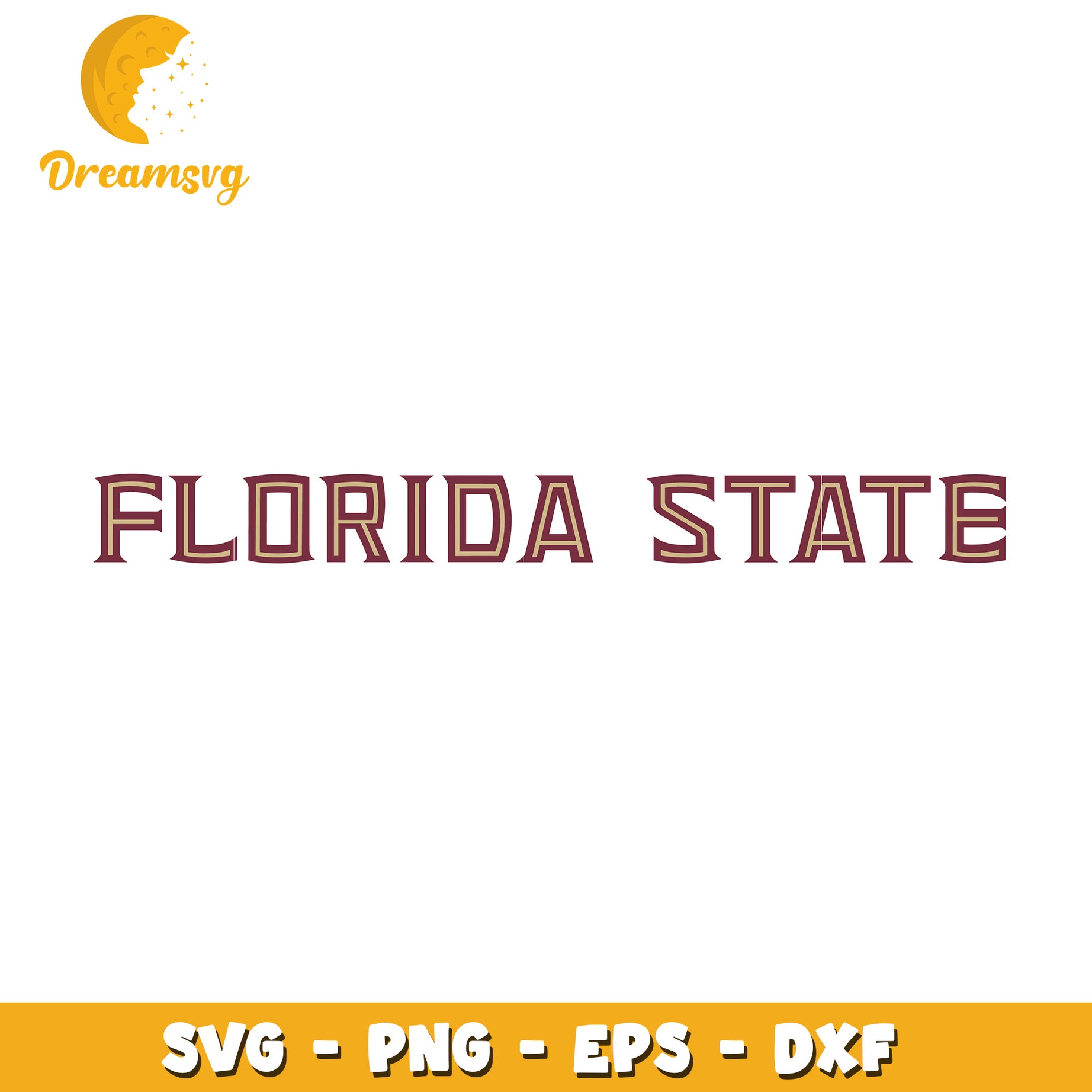 Florida State SVG PNG EPS DXF Cut File