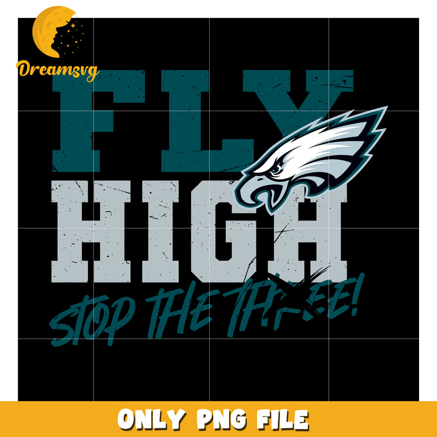 Fly High Stop the Three Eagles Fan Art PNG File