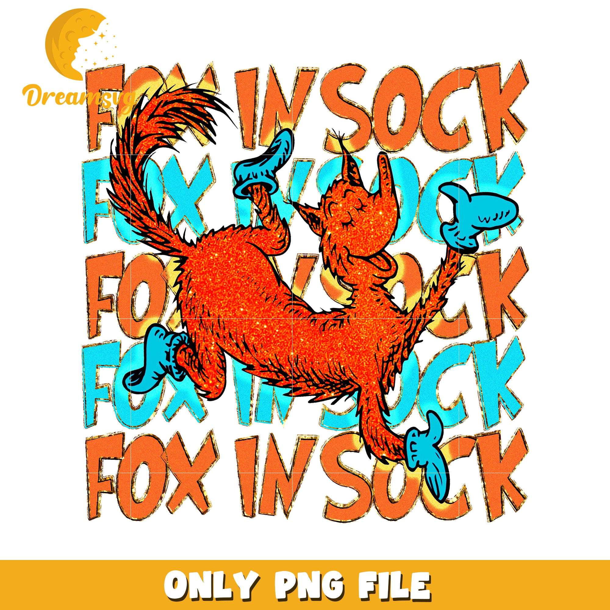 Fock in sock font design png, dr seuss character png, fock png