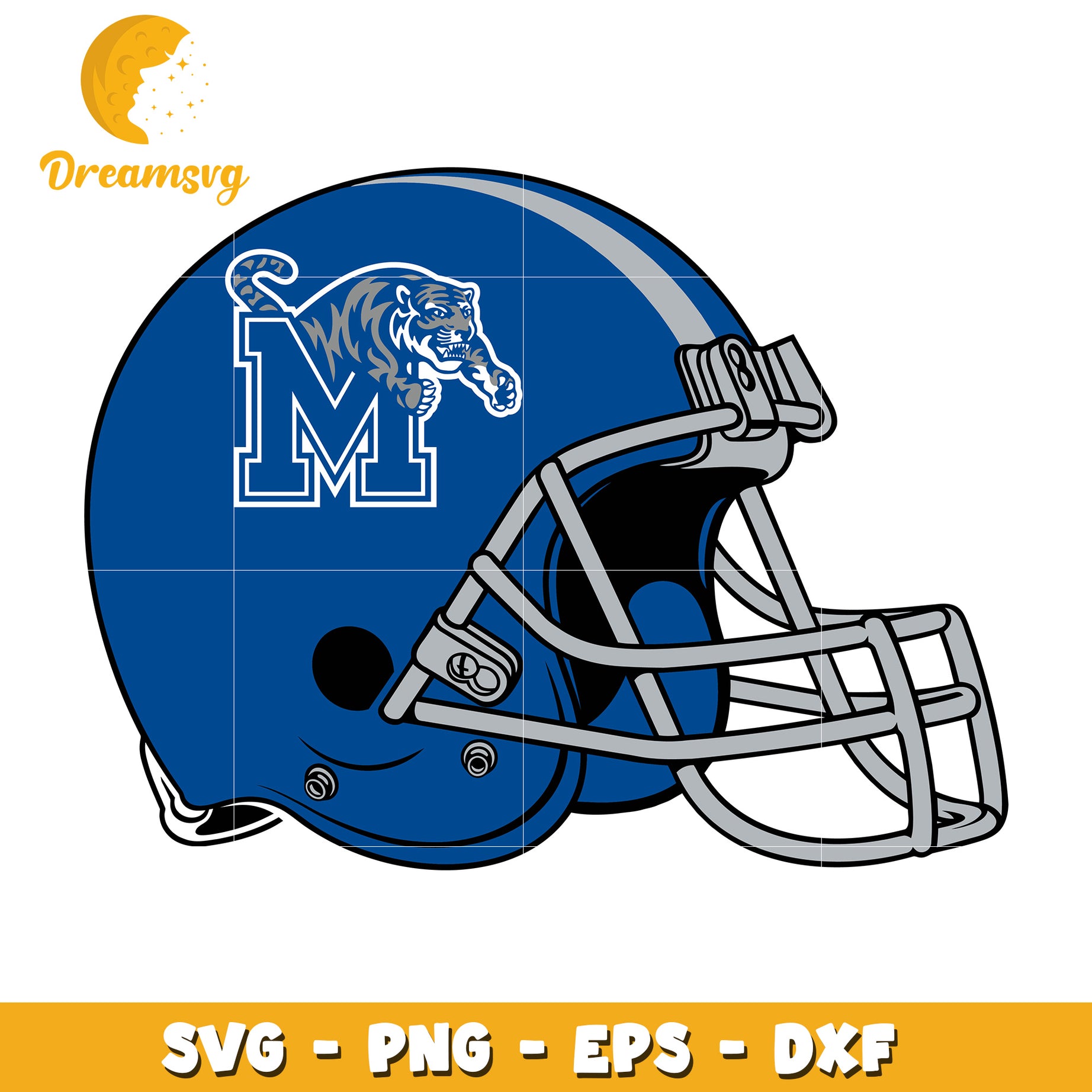 Football Helmet SVG PNG EPS DXF