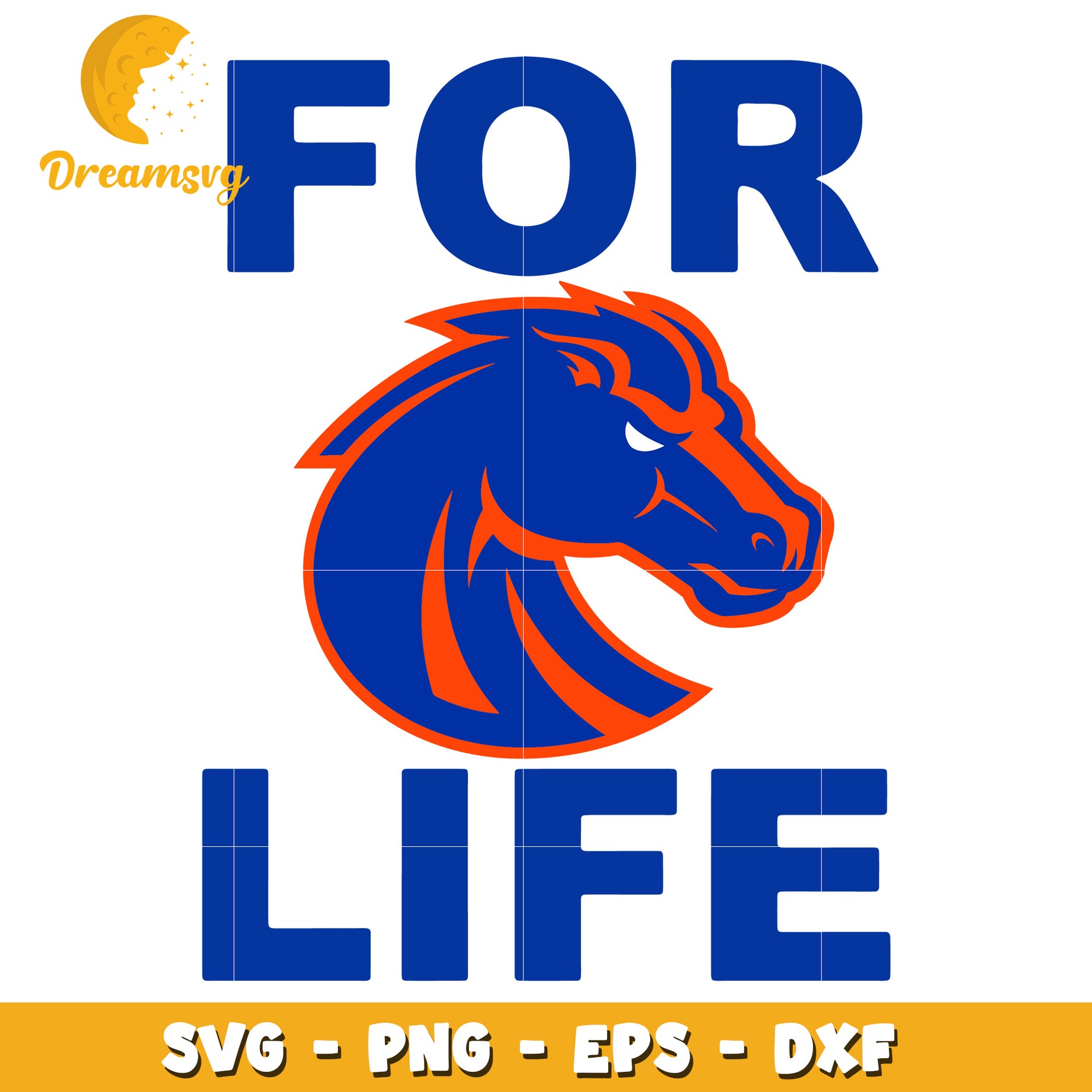 For Life Bronco SVG PNG EPS DXF