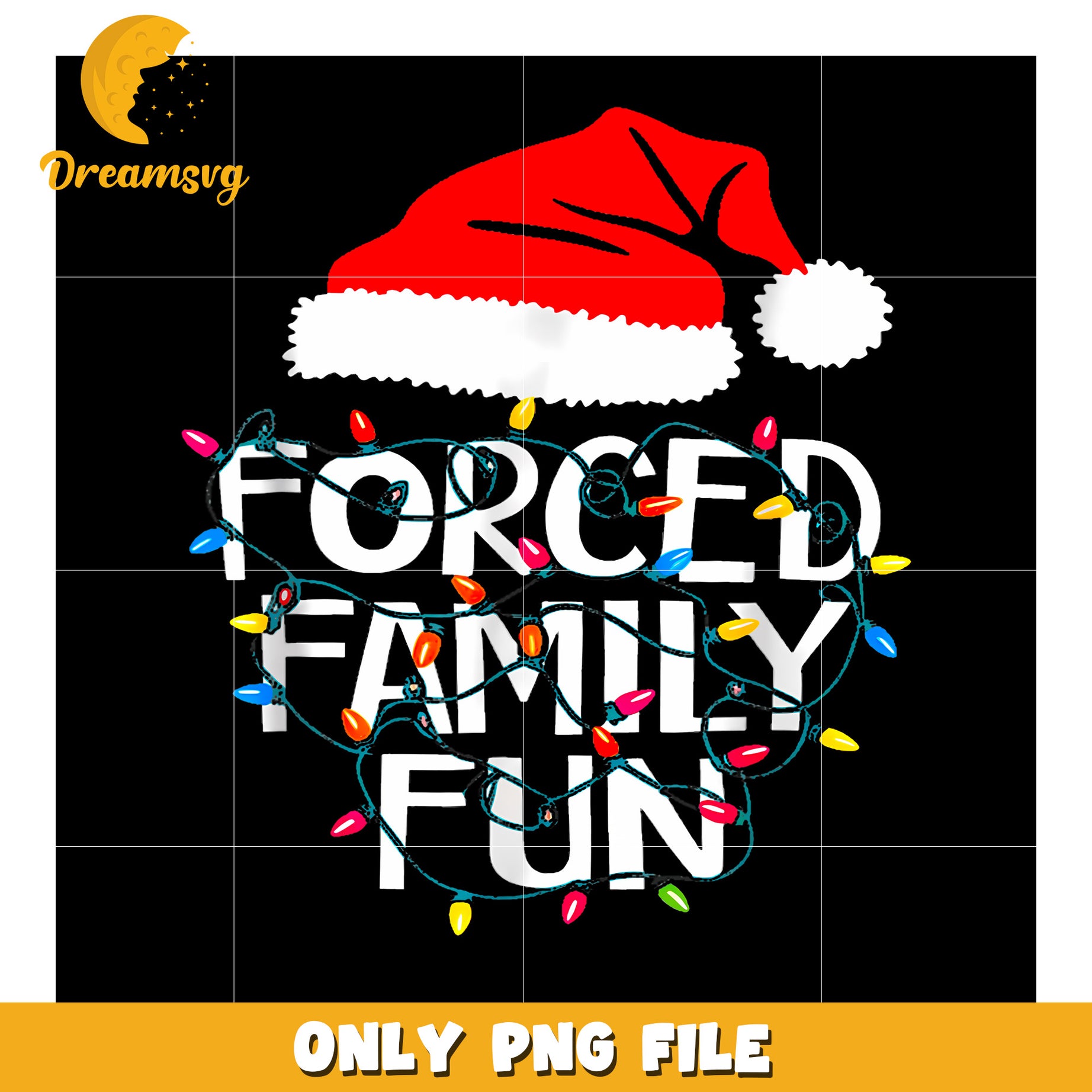 Forced Family Fun Sarcastic Christmas christmas png