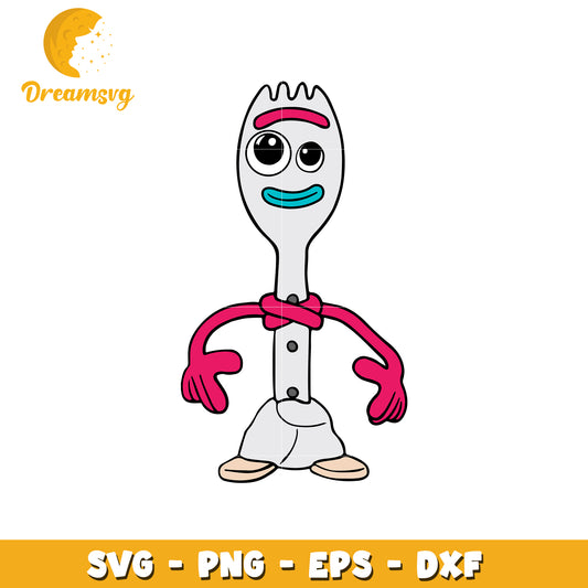 Forky SVG Cut File Toy Story PNG, EPS, DXF