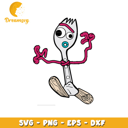Forky SVG Cut File Toy Story SVG