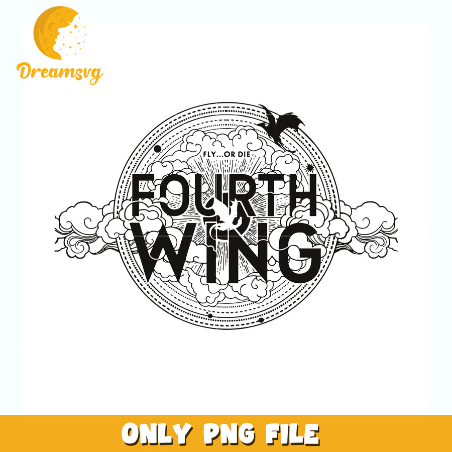 Fourth Wing Rebecca Yoros Best SVG Cutting Digital Files_SVG100623T003