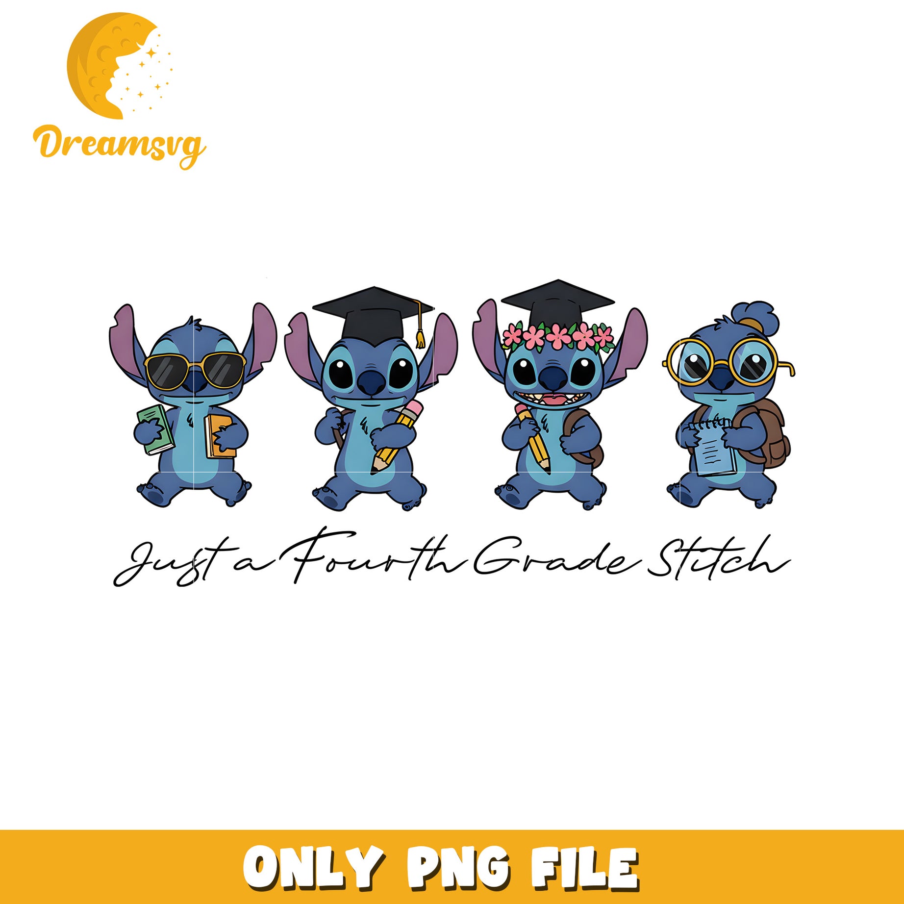 Fourth grade stitch png, lilo and stitch png, funny stitch  png