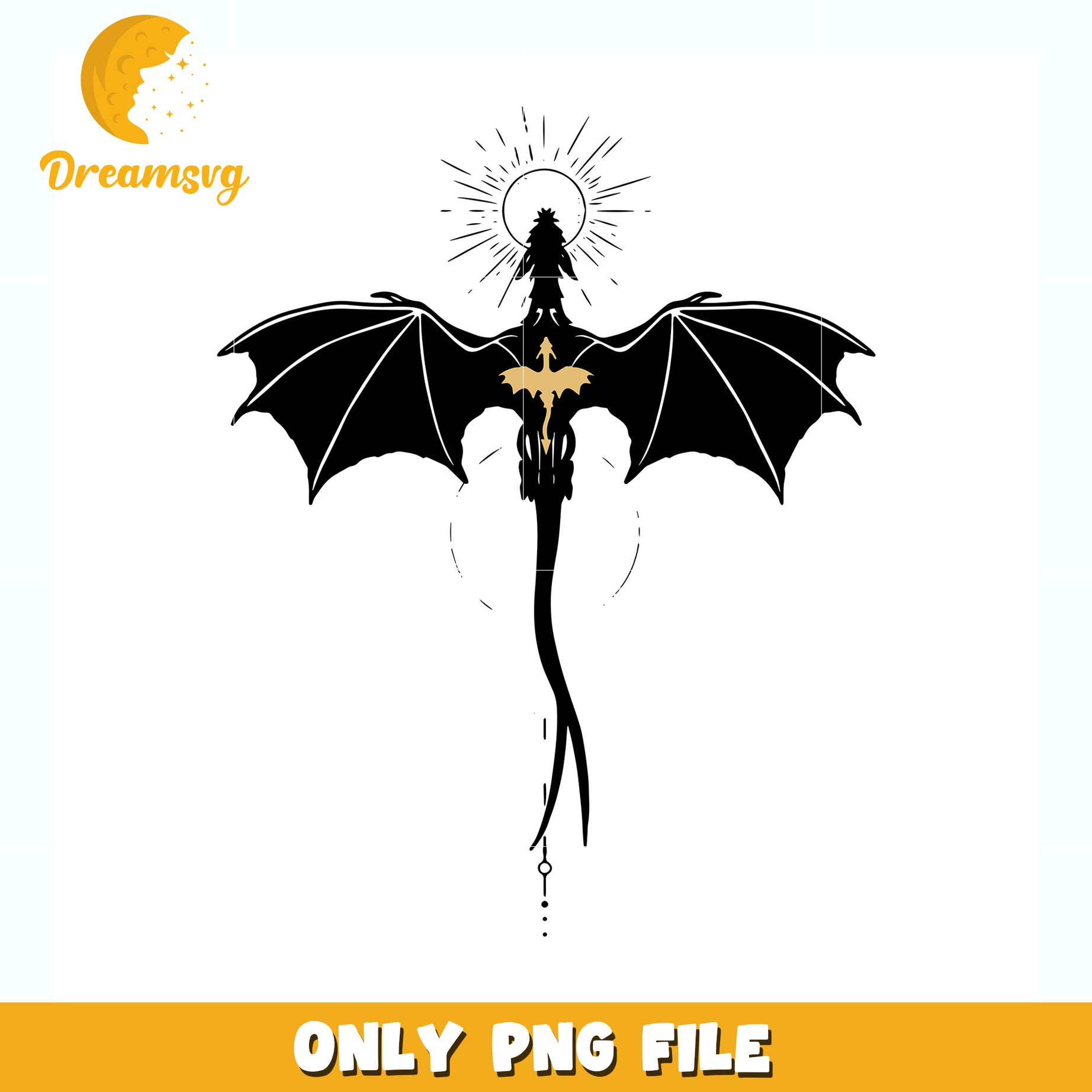 Fourth wing black dragon creative design png, basgiath war college png