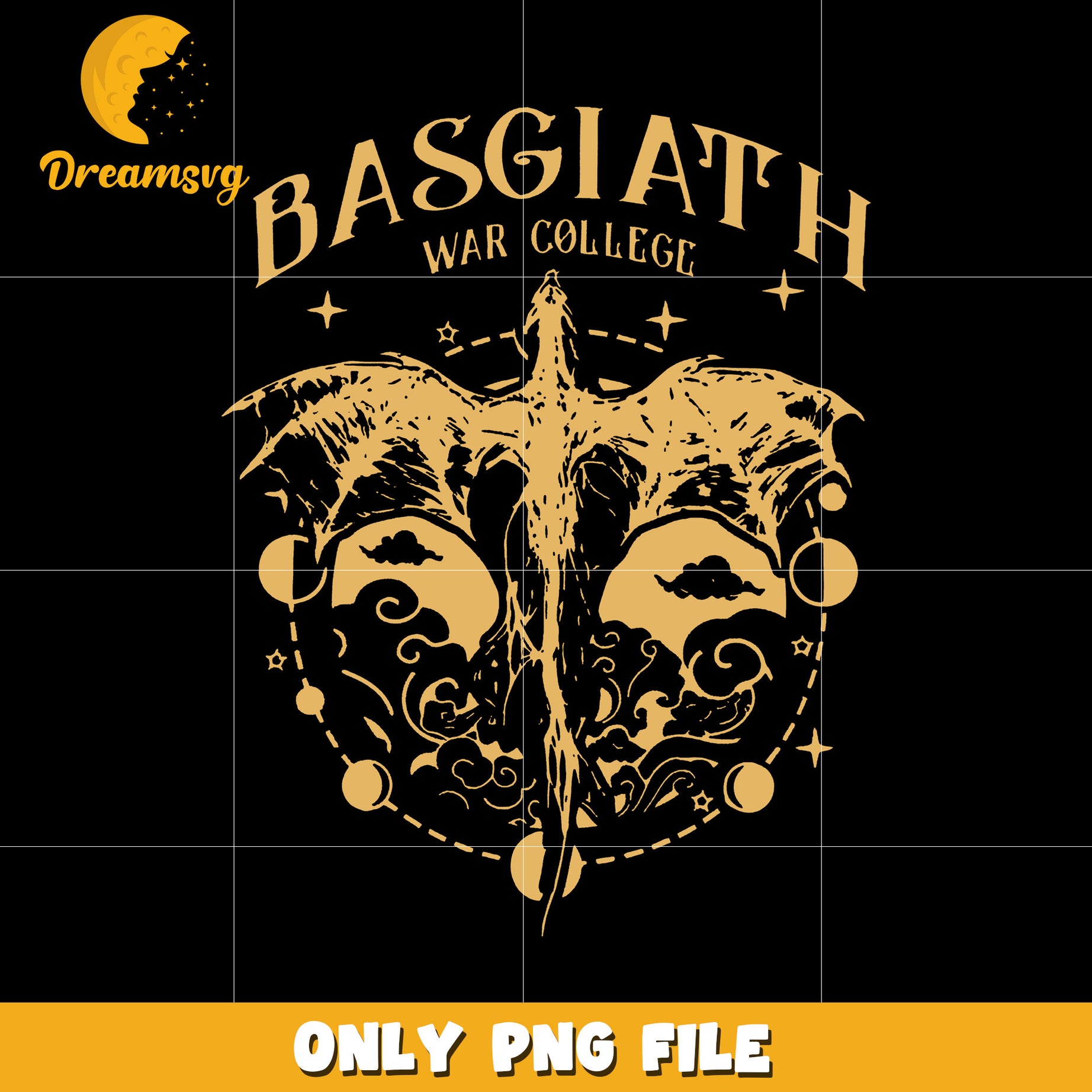 Fourth wing dragons yellow design png, fourth wing dragons png