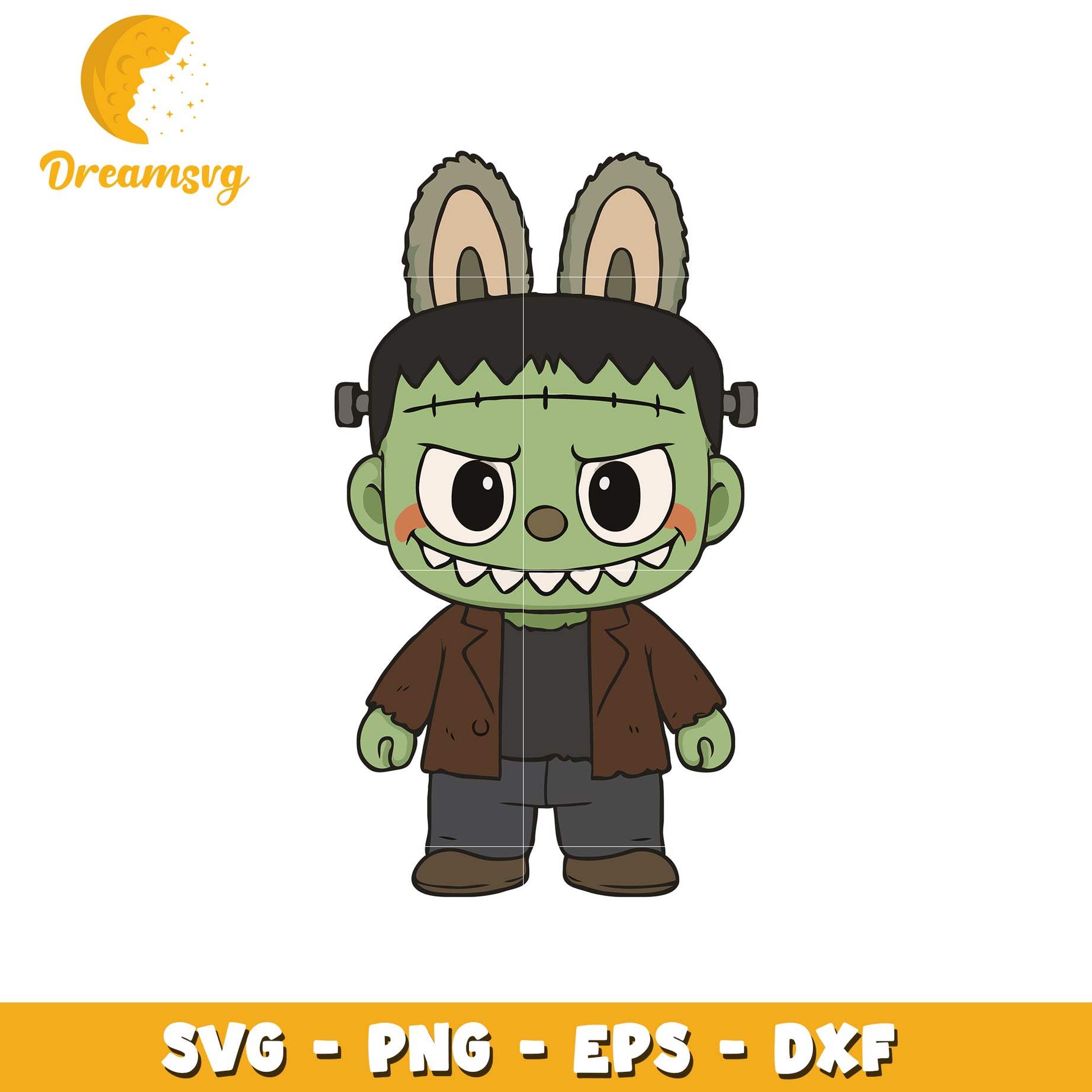 Frankenstain labubu svg, labubu art svg, labubu price svg