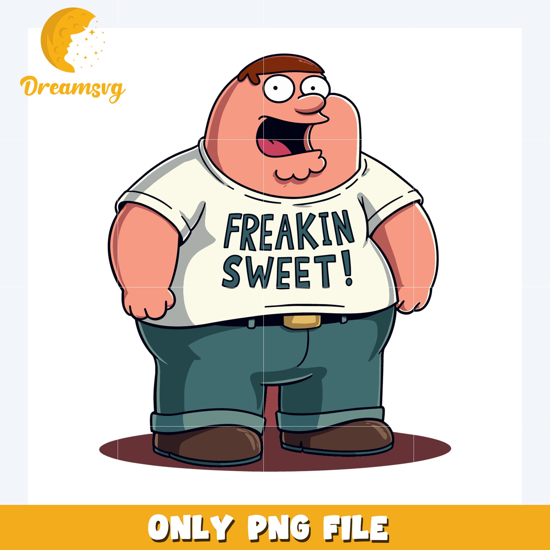 Freaking sweet png, family guys png, peter griffin png