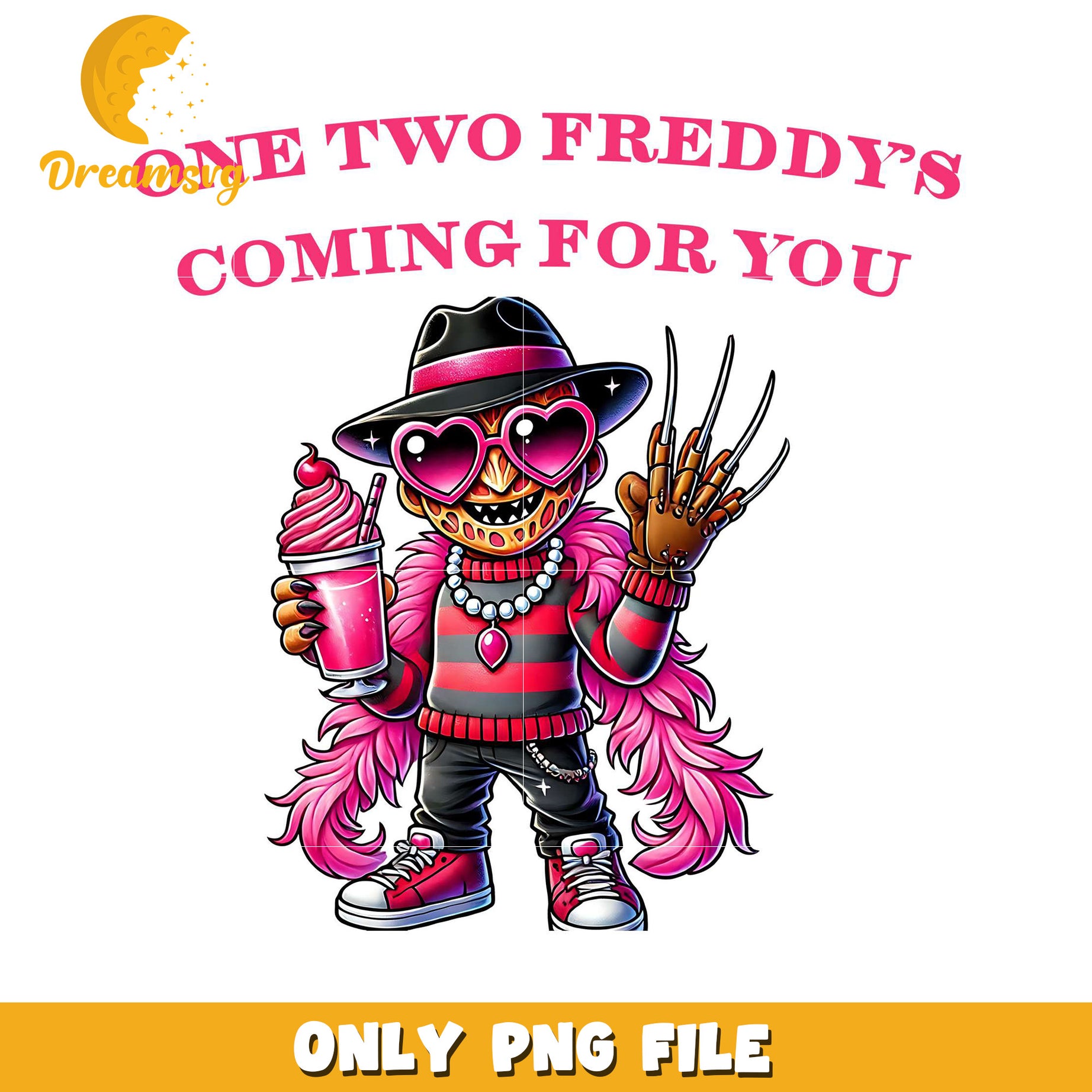 Freddy Krueger PNG Valentines Day