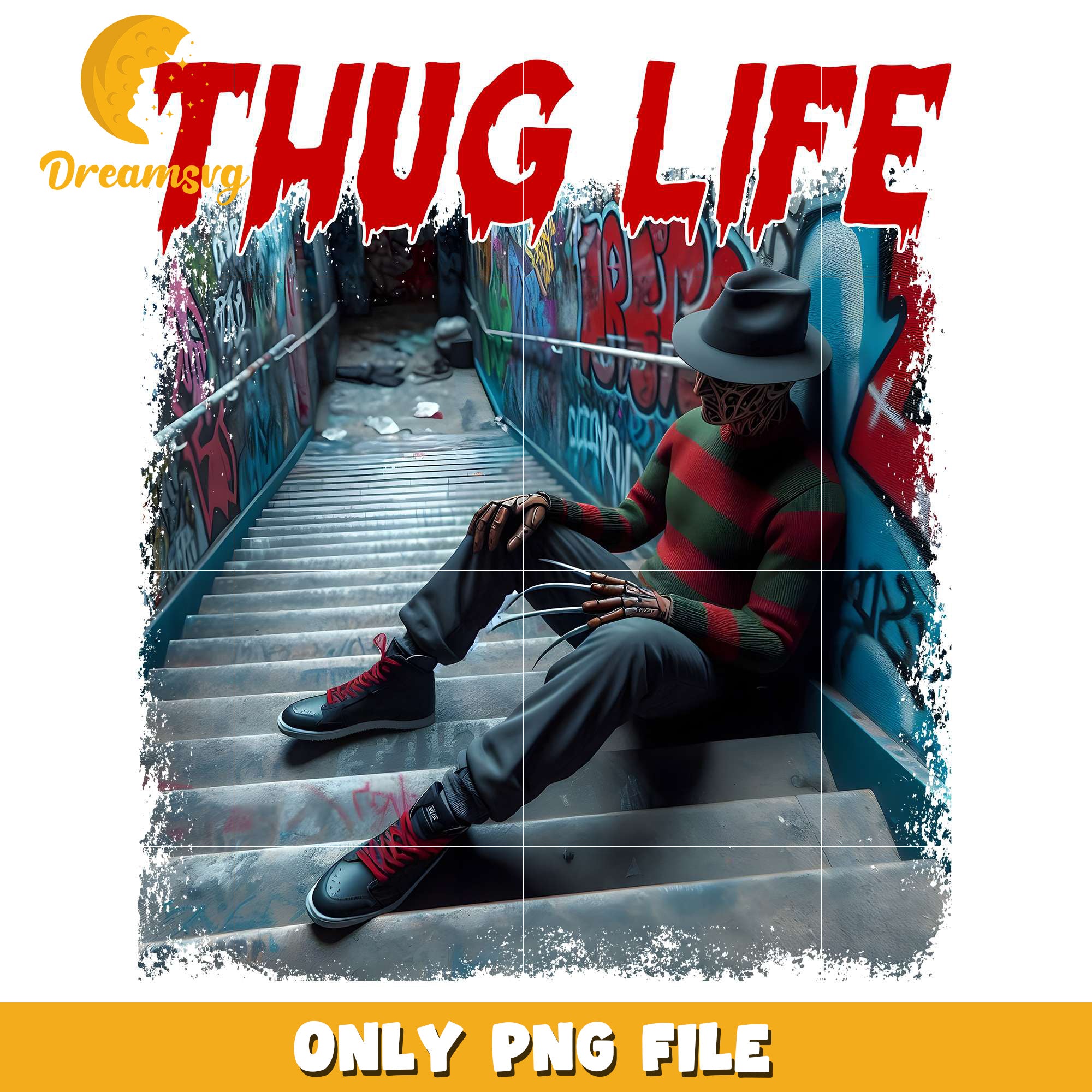 Freddy thug life design png, halloween games​​ png, halloween cookies​ png
